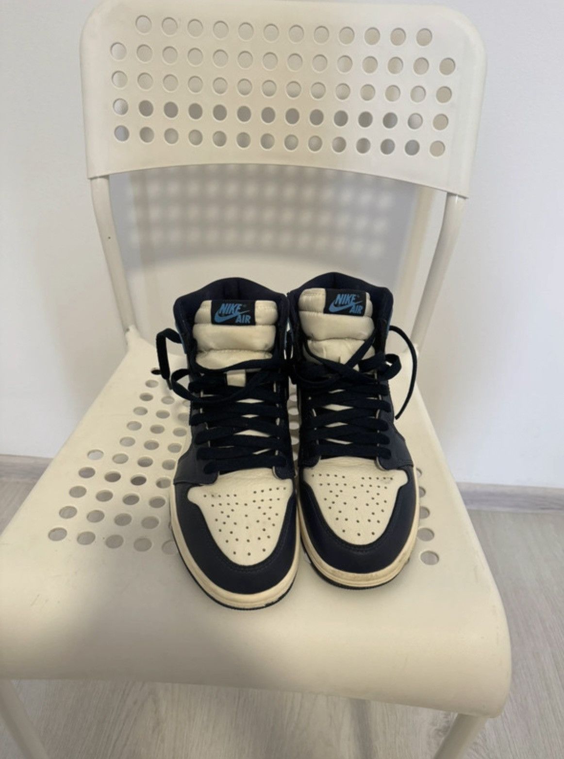 Nike Jordan 1 Retro High Obsidian Size US 7 / IT 37 - 3 Thumbnail