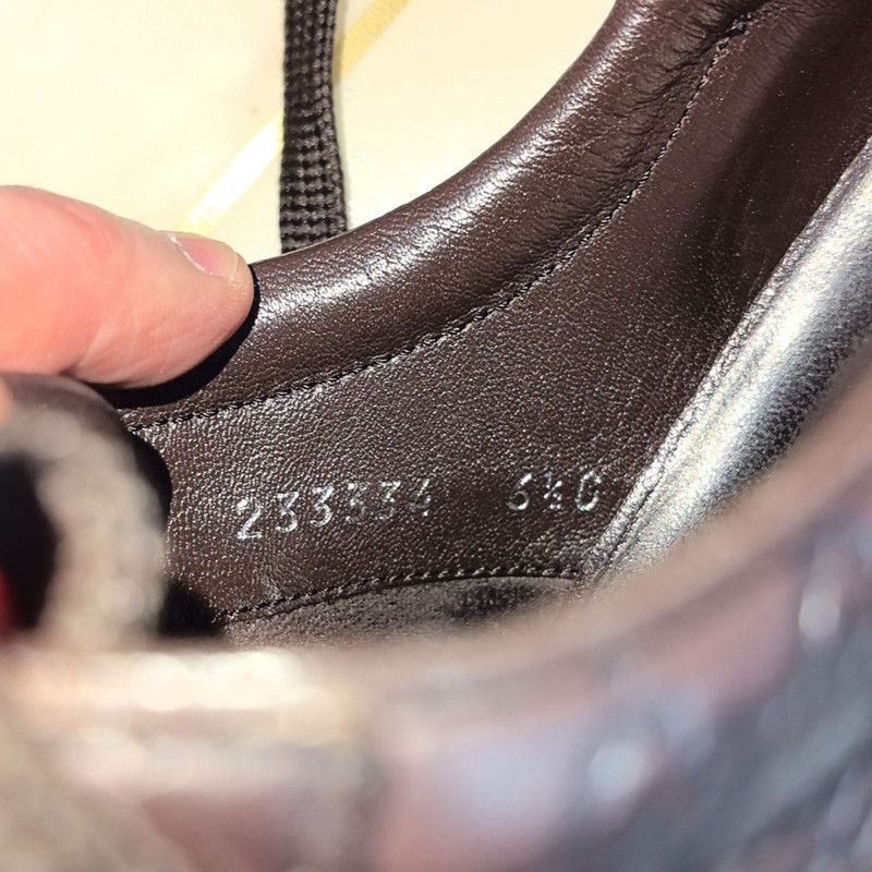 Gucci Gucci Leather Low-Top Casual Shoes for Men Size US 8.5 / EU 41-42 - 5 Thumbnail