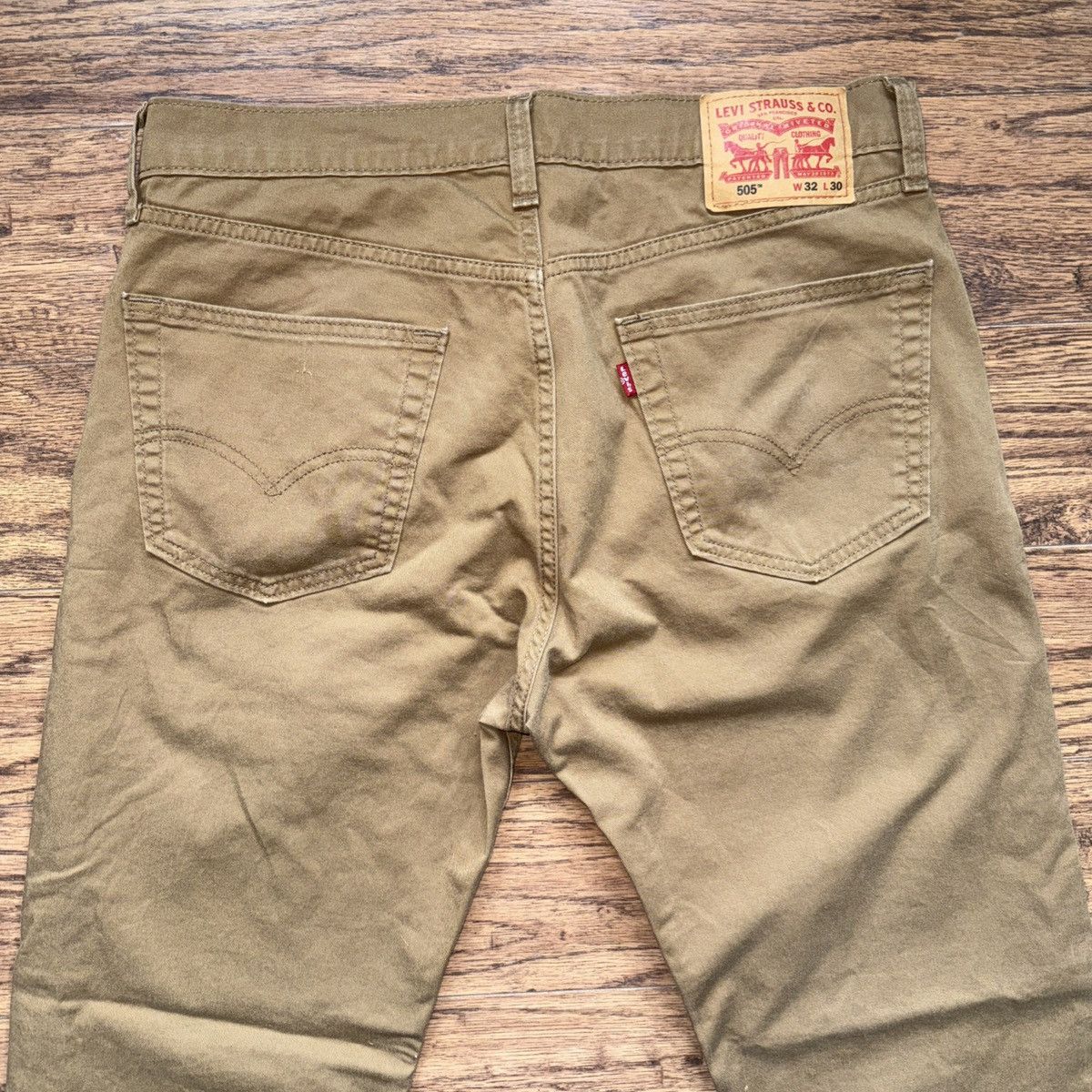 Levi's Levis 505 Sz 32x30 Denim Straight Fit Work Casual Dress Pant Size US 32 / EU 48 - 11 Thumbnail