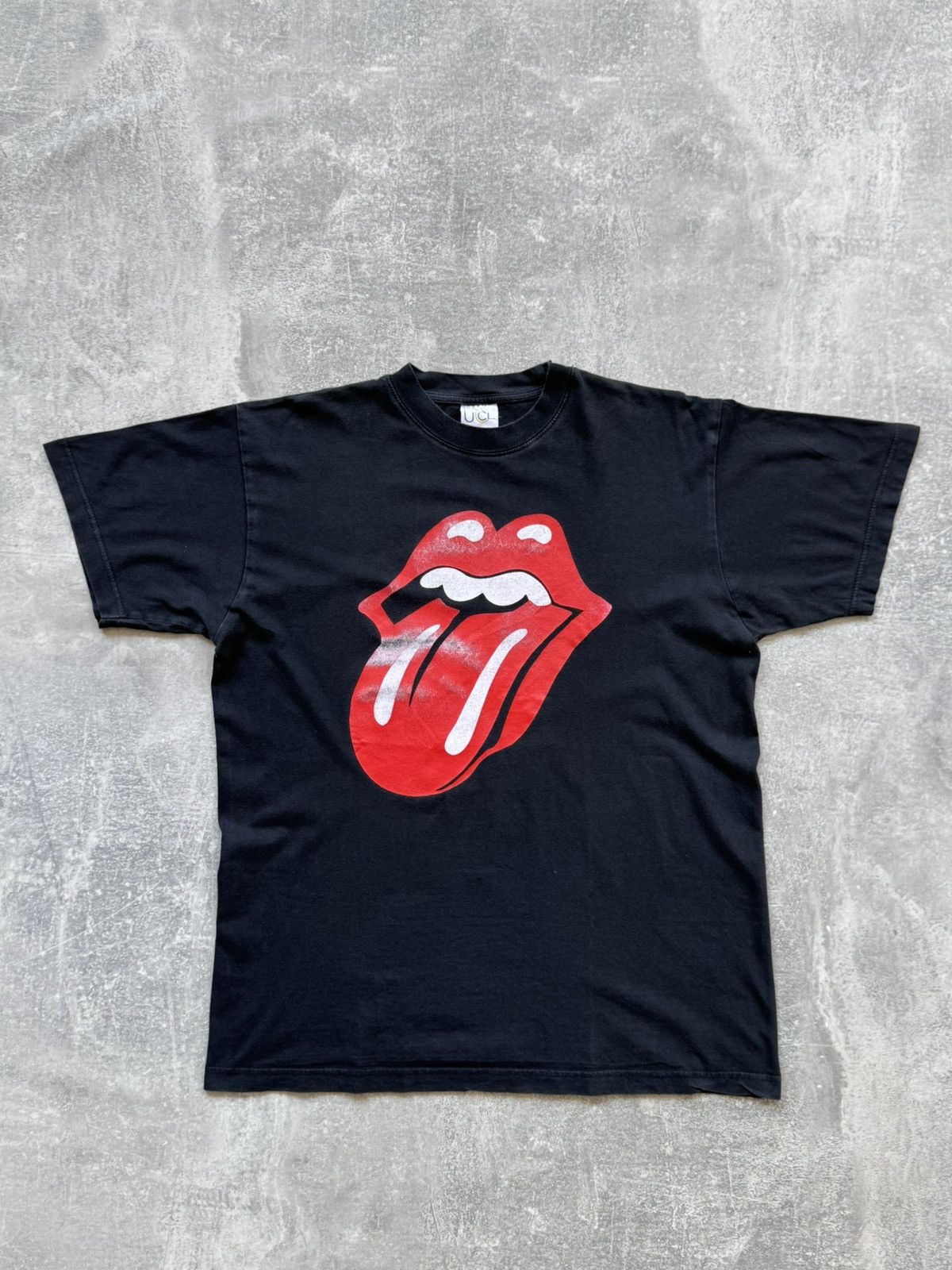 The Rolling Stones Vintage 90s Rolling Stones Logo Band Tee Size US L / EU 52-54 / 3 - 1 Thumbnail