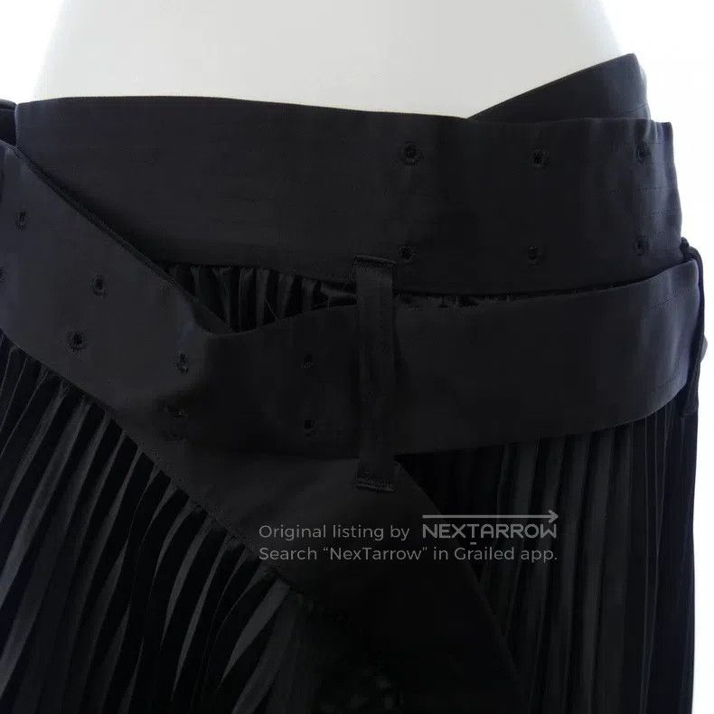 Junya Watanabe Junya Watanabe size XS Heavy Duty Patchwork Pleated Skirt Size 24" / US 00 / IT 34 - 4 Thumbnail