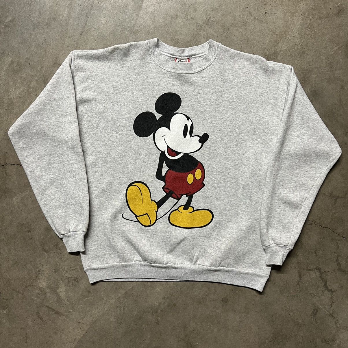 Disney × Mickey Mouse × Vintage Vintage 90’s Disneyland Mickey Mouse 🇺🇸 Crewneck Sweater Size US XL / EU 56 / 4 - 3 Thumbnail
