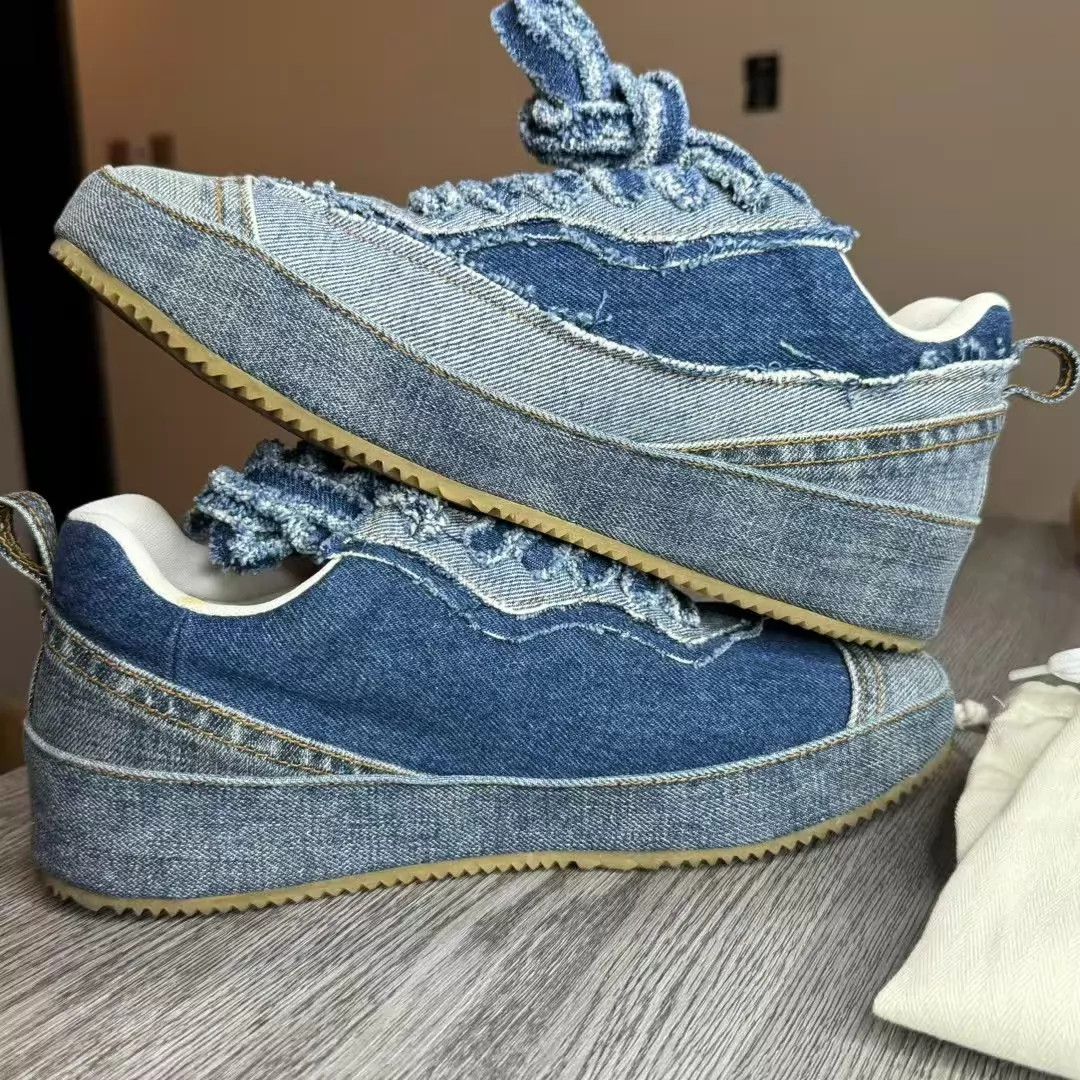 Loewe LOEWE Denim Sneakers 99 New 41 Size US 8 / EU 41 - 3 Thumbnail