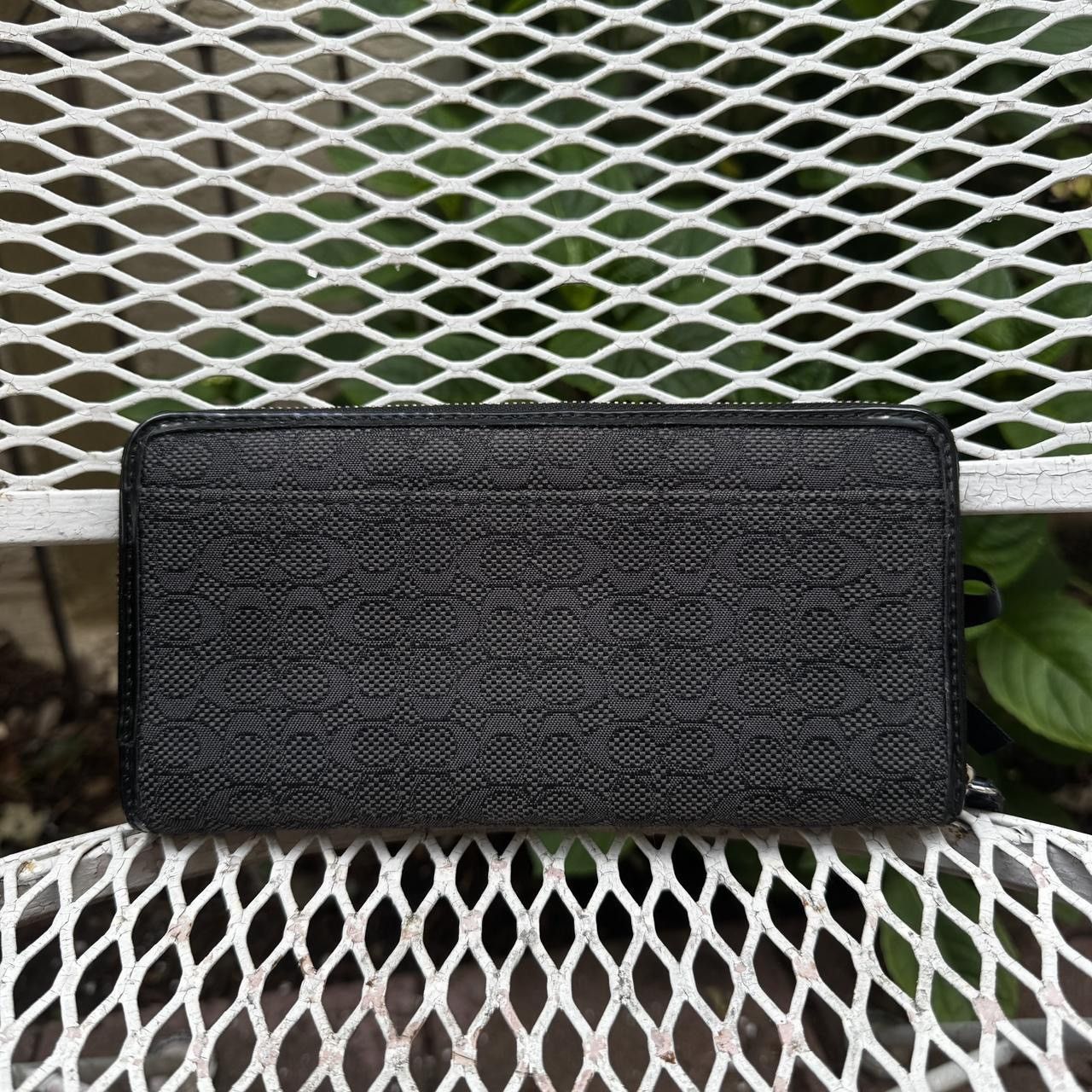 Coach Coach Black Monogramed Turnlock Wallet Size ONE SIZE - 2 Thumbnail