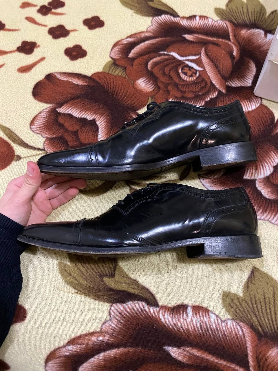 Versace Versace Collection Spazzolato Patent Leather Loafer Shoes Size US 11 / EU 44 - 2 Thumbnail