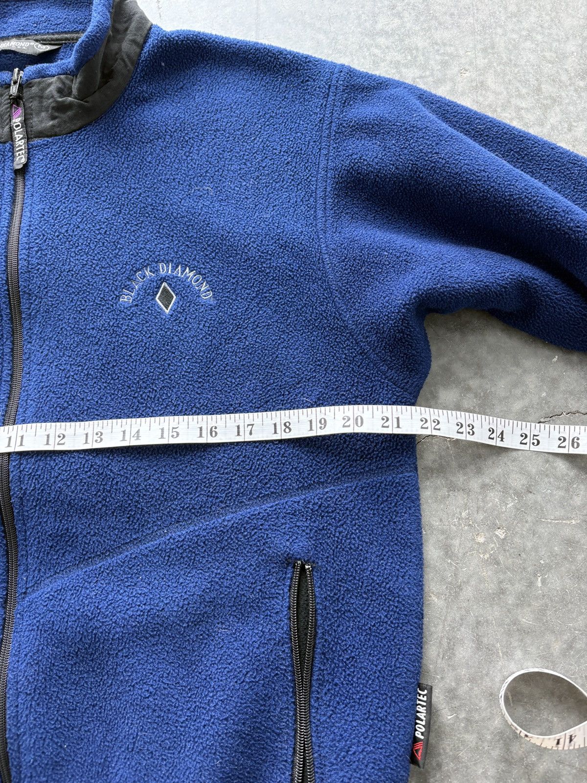 Vintage Vintage 90s Black Diamond Fleece Jacket Polartec Size US M / EU 48-50 / 2 - 6 Thumbnail