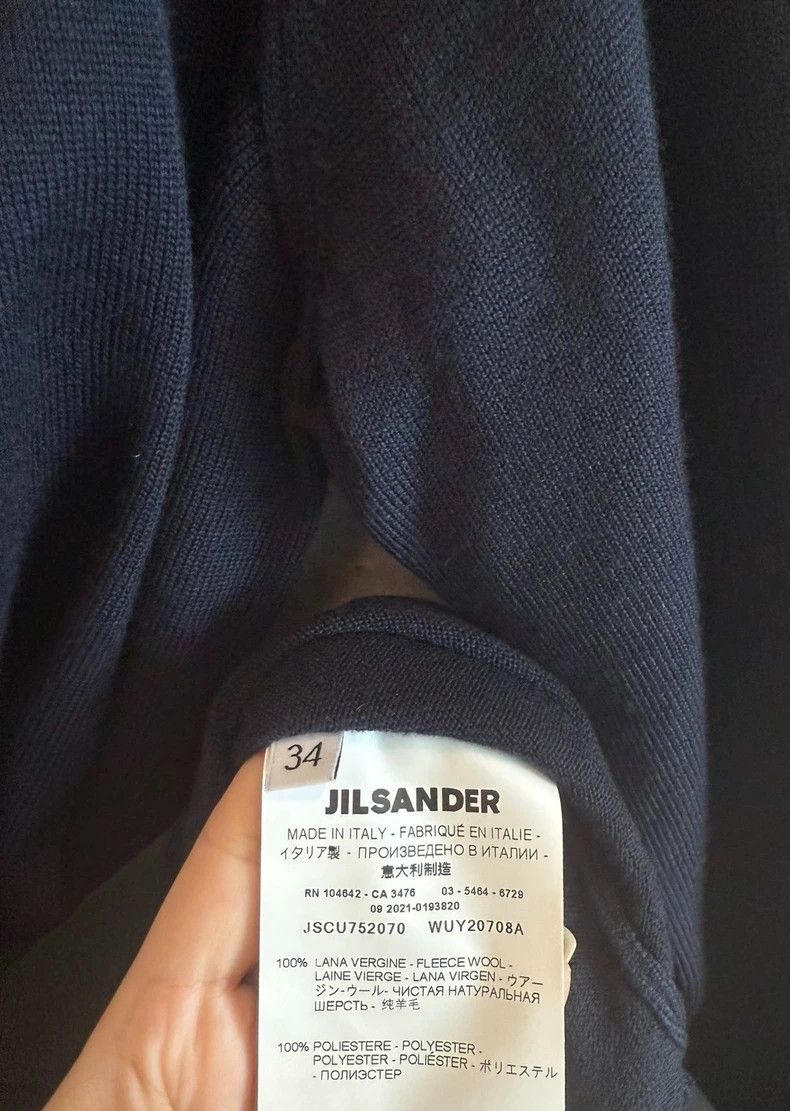 Jil Sander Jil Sander Woolen patchwork pleated dress Size 4XL / US 24-26 - 2 Thumbnail