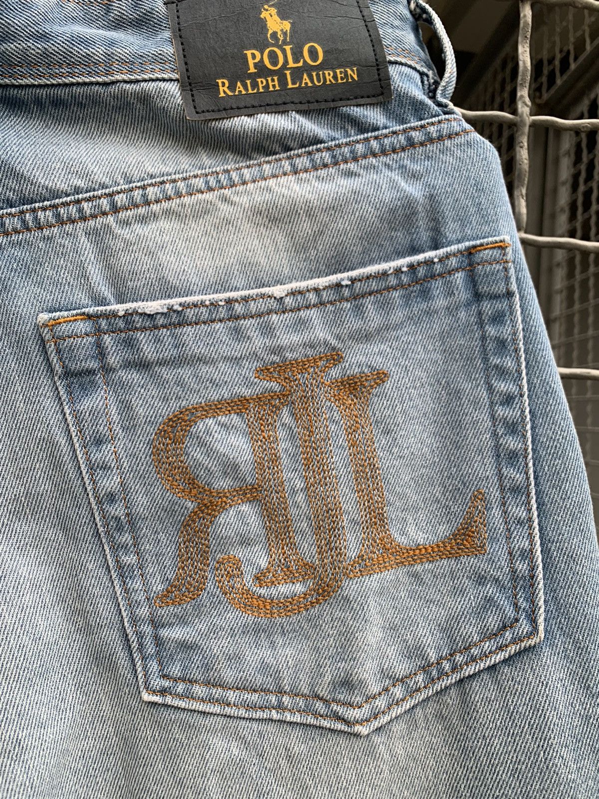 Polo Ralph Lauren Polo Ralph Lauren Blue Baggy Jeans Affliction Size US 34 / EU 50 - 18 Thumbnail