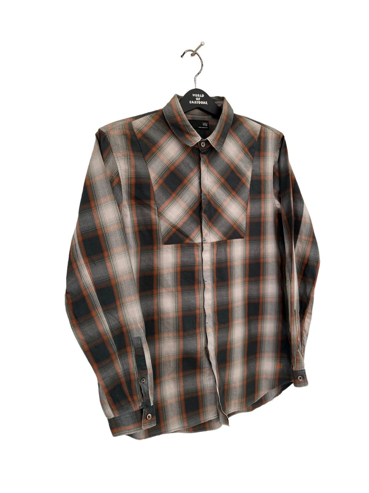 Undercover × Uniqlo Undercover X Uniqlo Shadows Plaid Flannel Shirt Size US S / EU 44-46 / 1 - 11 Thumbnail