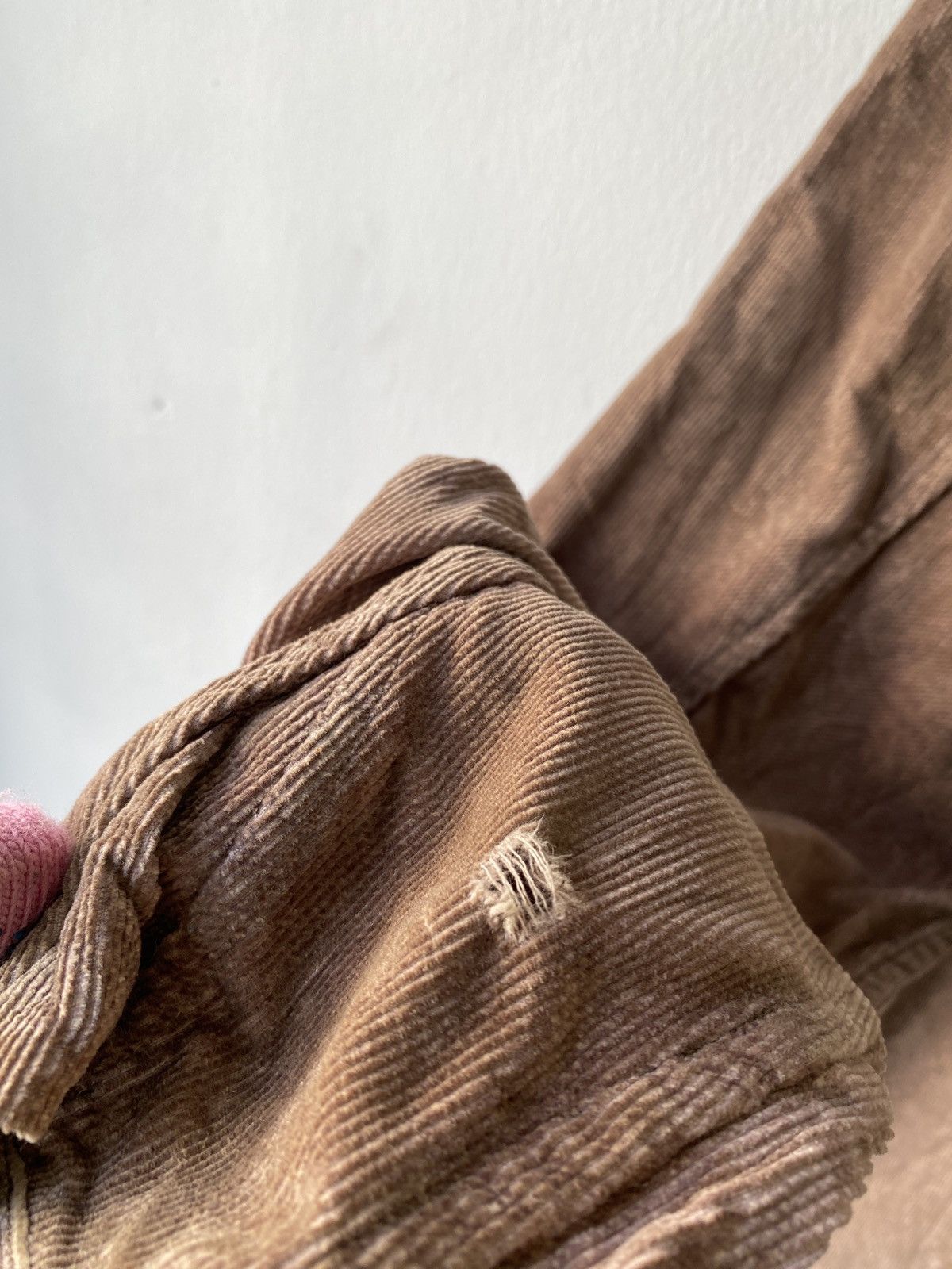 Issey Miyake 1990s - Tete Homme By Issey Miyake Corduroy Zipper Shirt Size US L / EU 52-54 / 3 - 13 Thumbnail