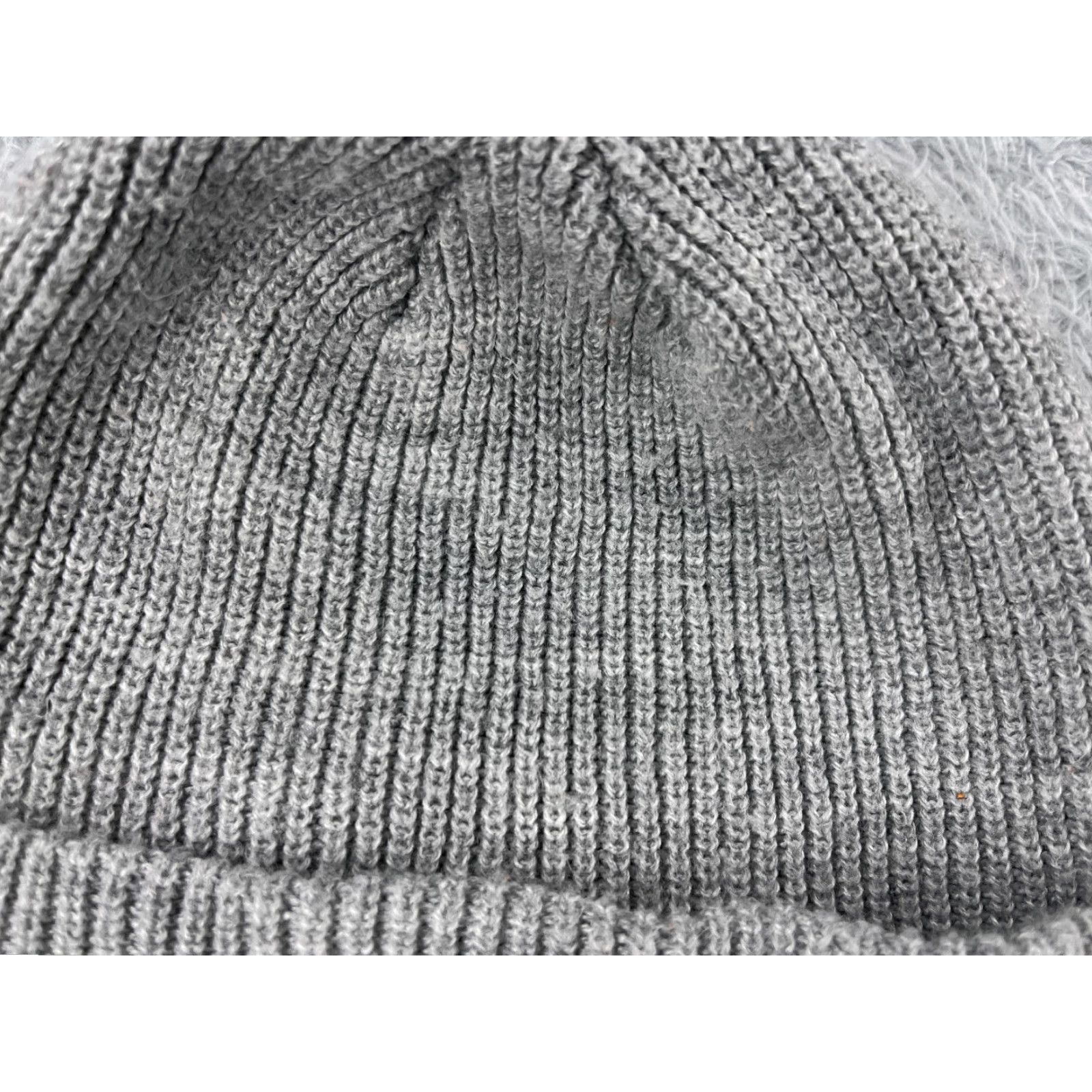 Vintage Bear Pacific West Beanie Toque Adult One Size Gray Knit Acrylic Logo Yupoong Size ONE SIZE - 3 Thumbnail