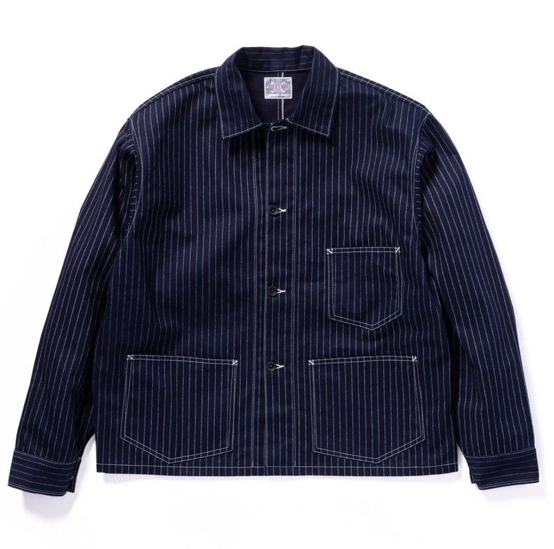 The Real McCoy's THE REAL McCOY'S Sub-line: JOE McCOY. Indigo dyeing printed Size US S / EU 44-46 / 1 - 1 Thumbnail