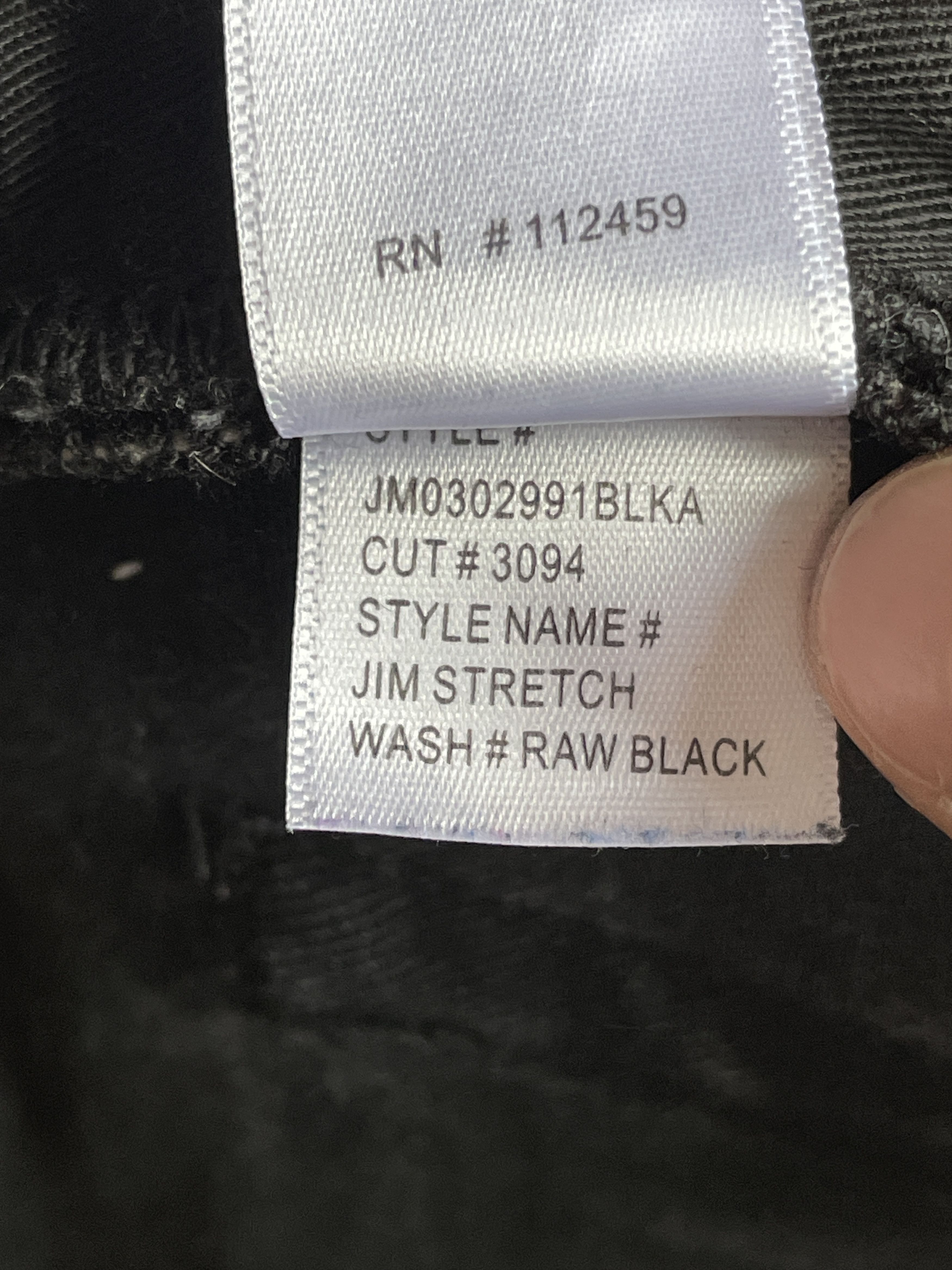 Jean Shop Jean Shop Jim Stretch Slim Washed Black Selvedge Denim Size US 32 / EU 48 - 14 Thumbnail