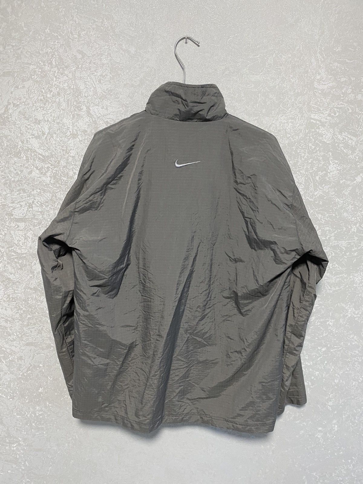 Nike × Vintage Vintage Nike Track Jacket Windbreaker Y2K USA Drill Size US XL / EU 56 / 4 - 4 Thumbnail