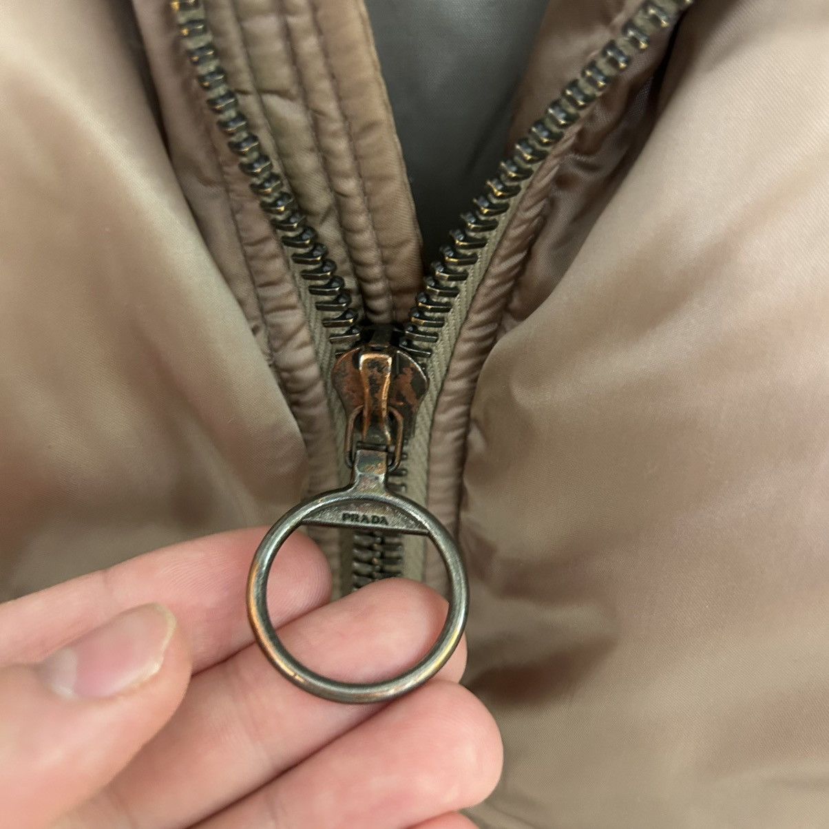 Prada Prada Down Puffer Jacket Made in Italy Pink Shearling Size L / US 10 / IT 46 - 5 Thumbnail