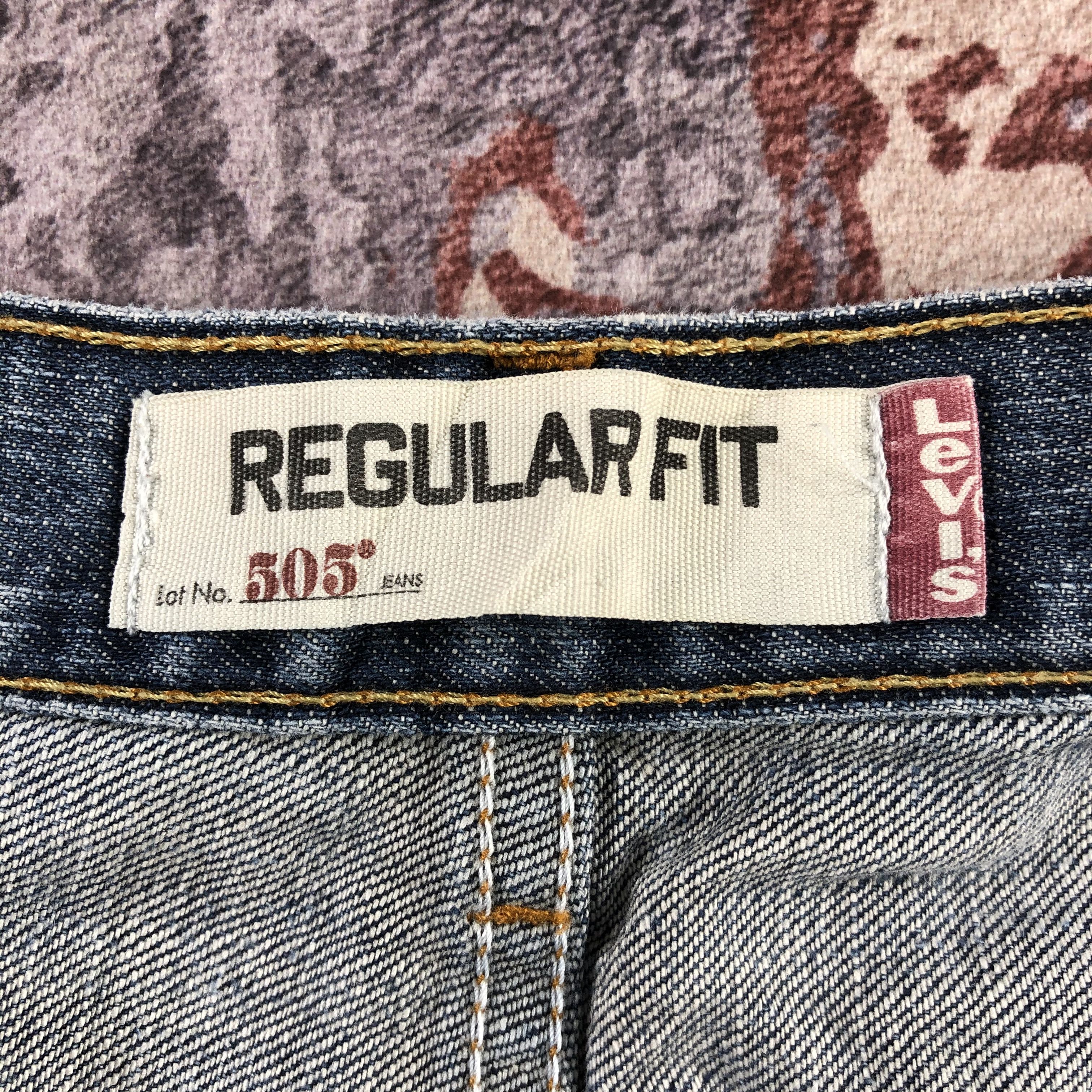 Levi's × Vintage Vintage Blue Wash Levis 505 Jeans-JM2941 Size US 33 - 16 Thumbnail