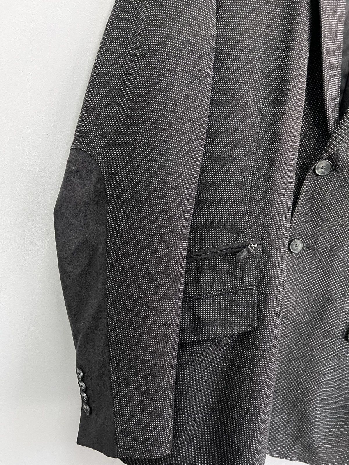 Balmain Vintage 3 button Balmain blazer jacket gray Size 52R - 4 Thumbnail