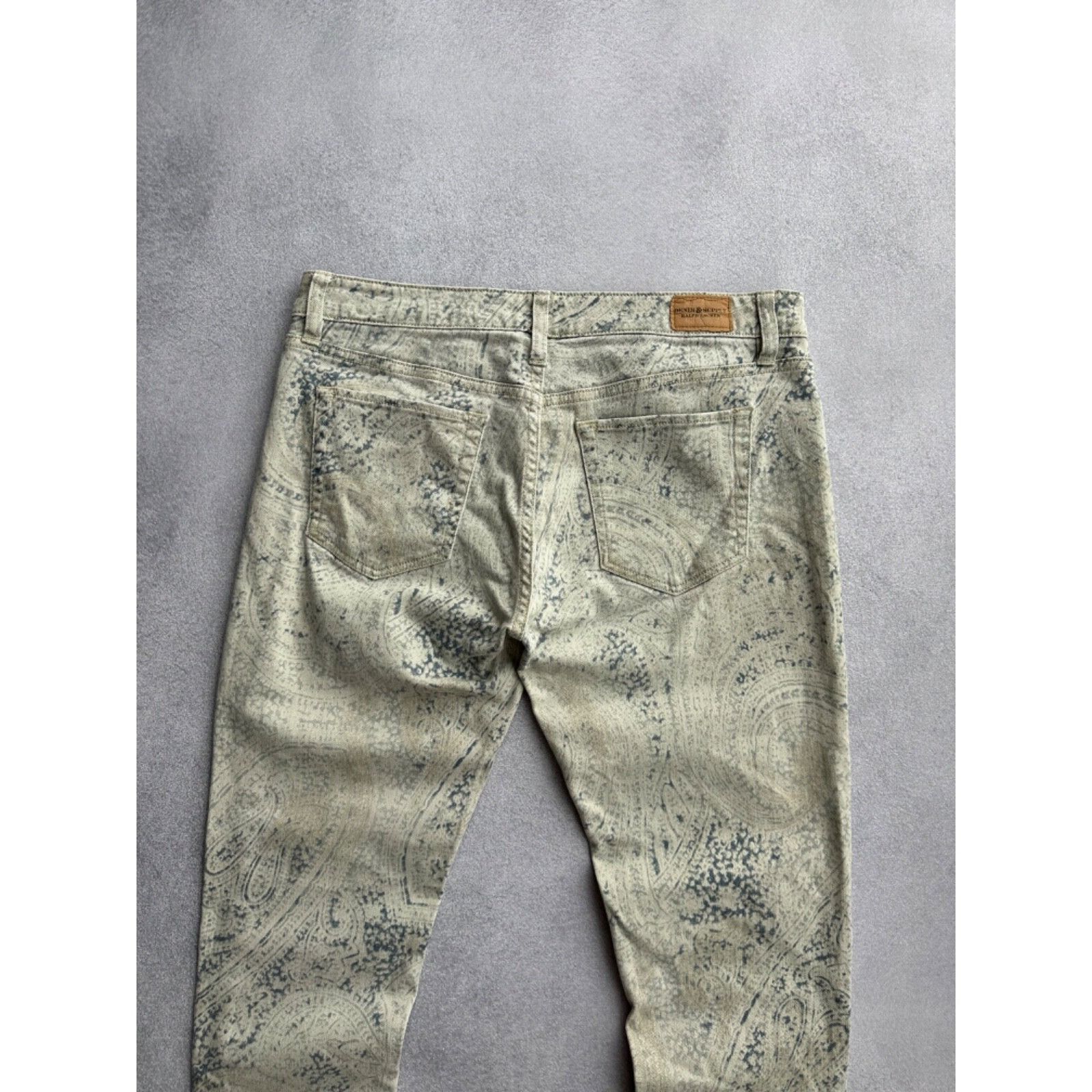 Polo Ralph Lauren VTG Denim&Supply Ralph Lauren Paisley Print Ankle Zip Pants Size US 30 / EU 46 - 3 Thumbnail