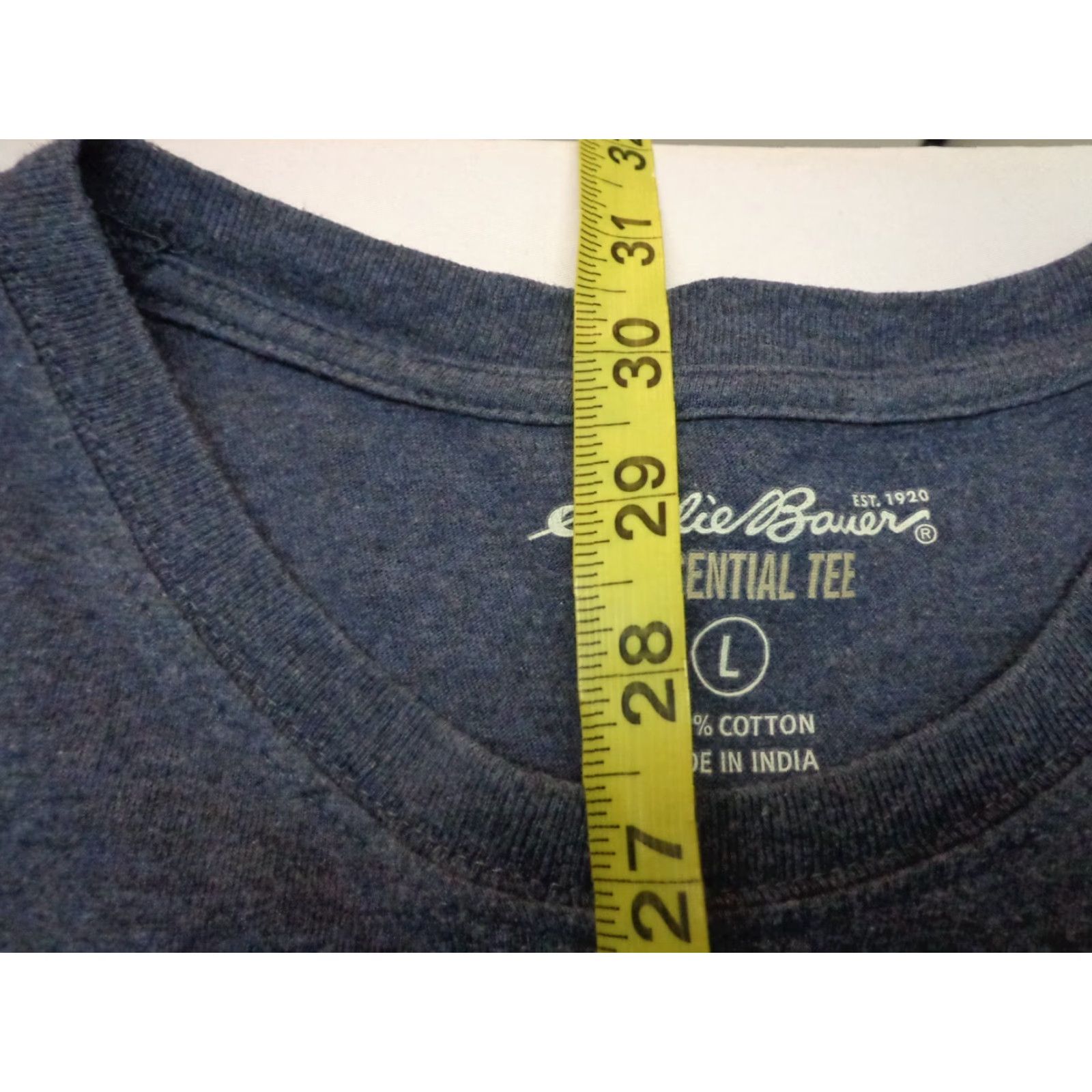 Eddie Bauer Eddie Bauer Essential Tee Shirt Heather Blue-Size Large Size US L / EU 52-54 / 3 - 4 Thumbnail