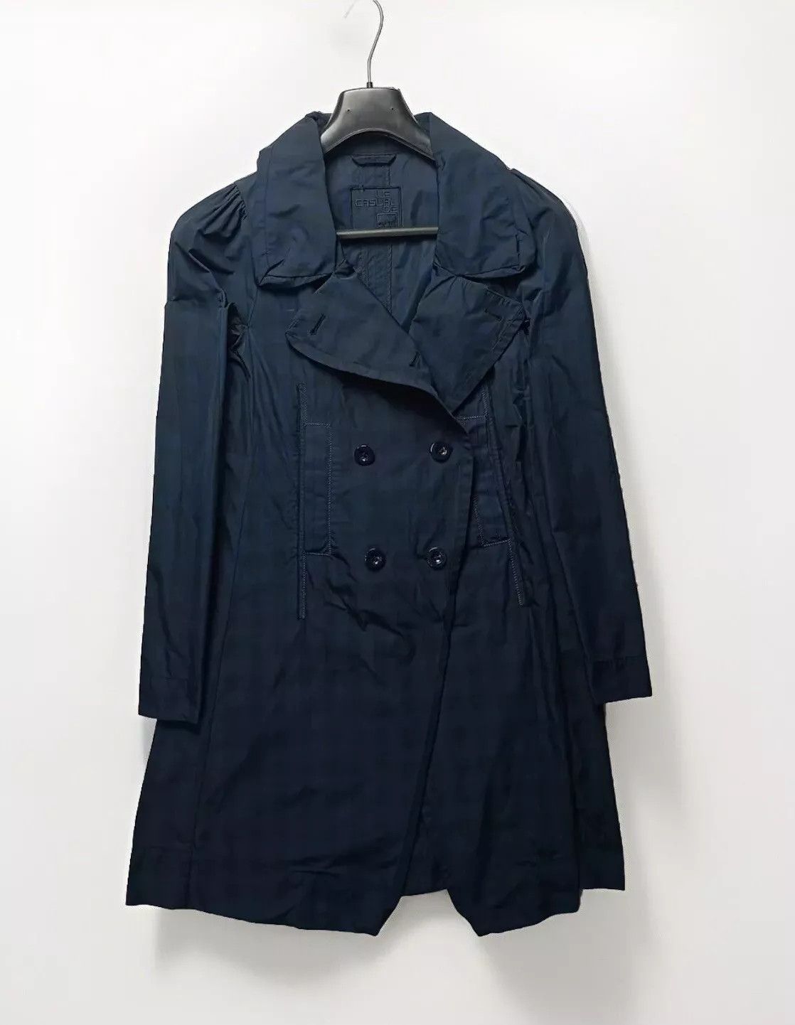 Marithe + Francois Girbaud Marithé + François Girbaud Women’s Trench Coat Dark Blue Size XS / US 0-2 / IT 36-38 - 5 Thumbnail