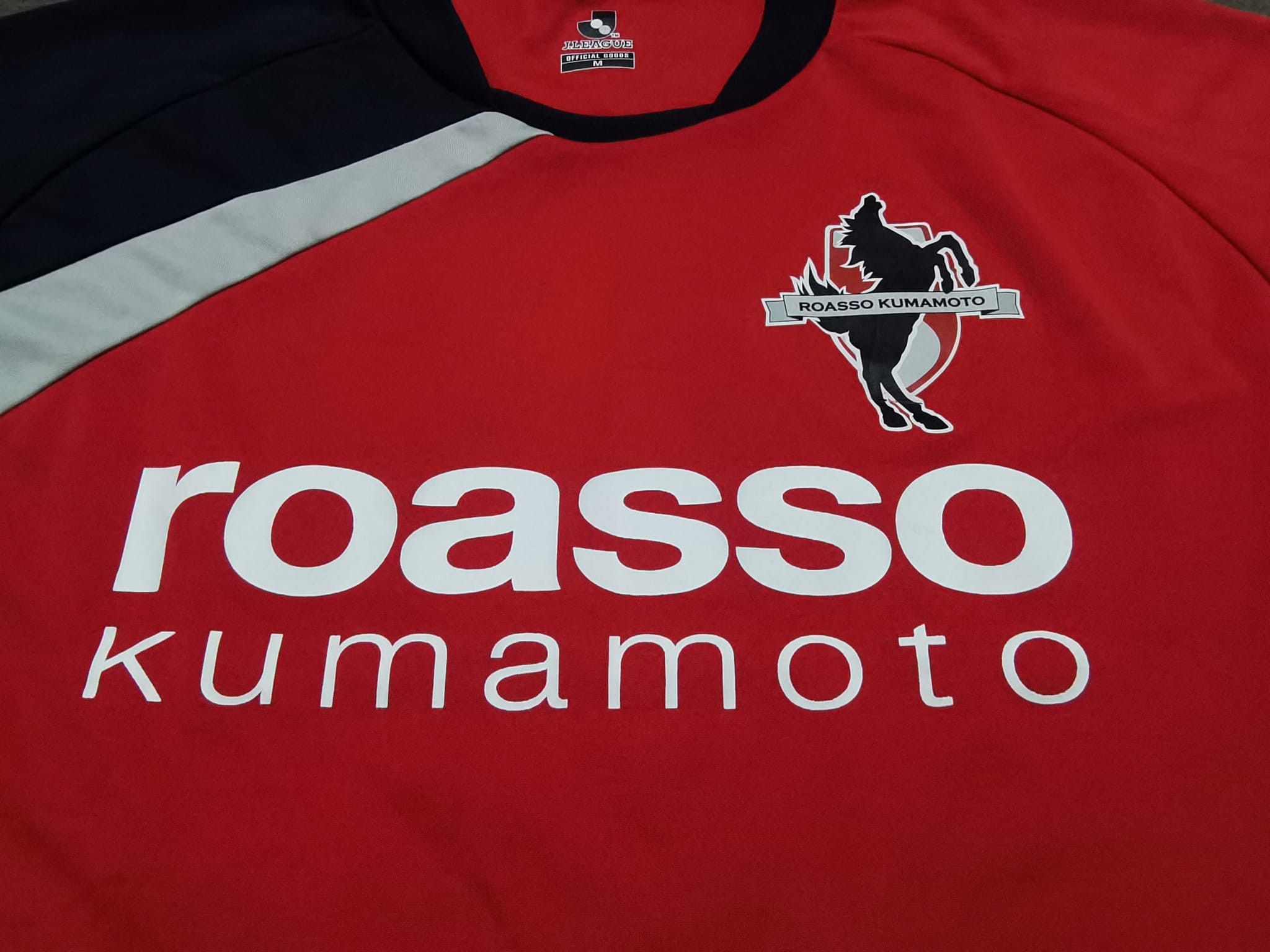 Japanese Brand J. LEAGUE roassa kumamoto jerseys S 2103 Size US S / EU 44-46 / 1 - 7 Thumbnail