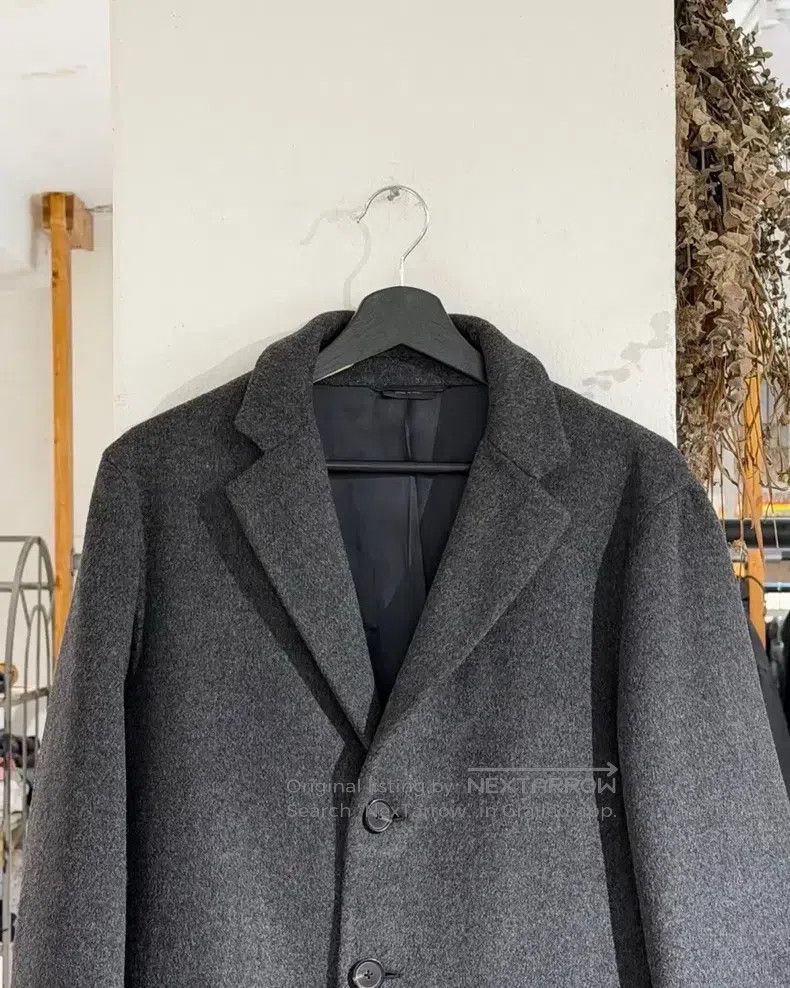 Jil Sander Jil Sander size 48 Grey Single-breasted Wool Coat Size US M / EU 48-50 / 2 - 4 Thumbnail