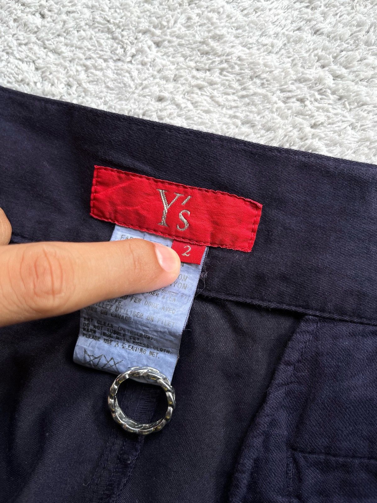 Yohji Yamamoto Vintage Yohji Yamamoto Y’s Red Label Trousers Size US 31 - 10 Thumbnail