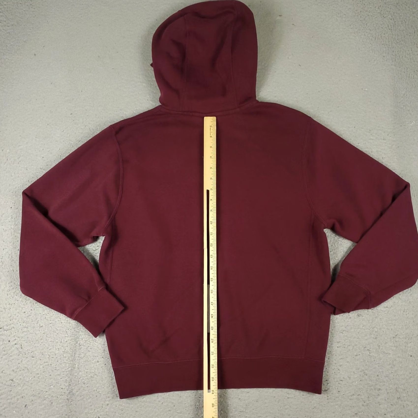 Nike Nike Hoodie Mens Size S Burgundy Pullover Sweatshirt Mock Neck Logo Swoosh Size US S / EU 44-46 / 1 - 7 Thumbnail