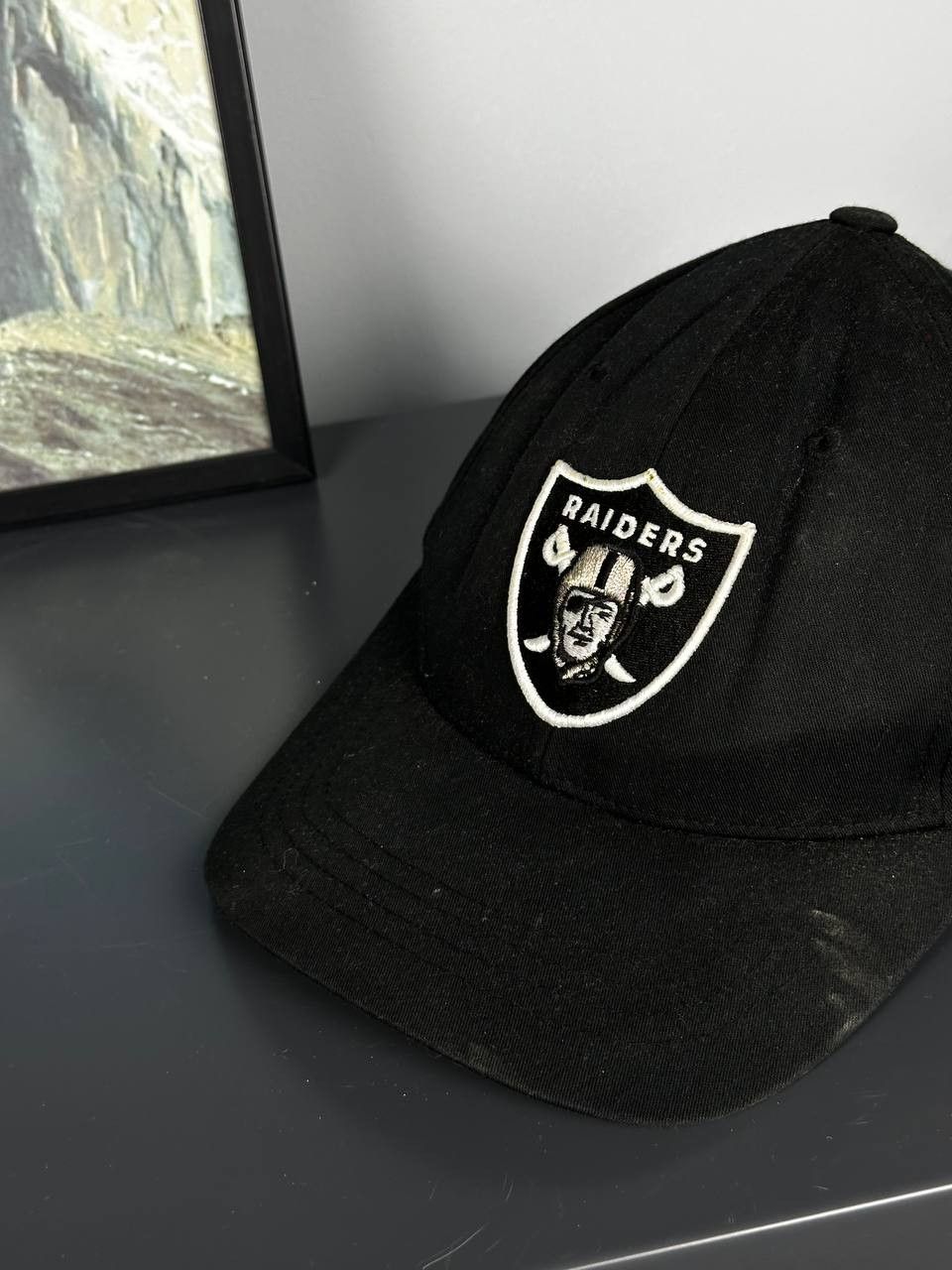 NFL × Reebok × Vintage 90's Oakland Raiders Reebok hat,cap vintage NFL Y2K Size ONE SIZE - 1 Thumbnail