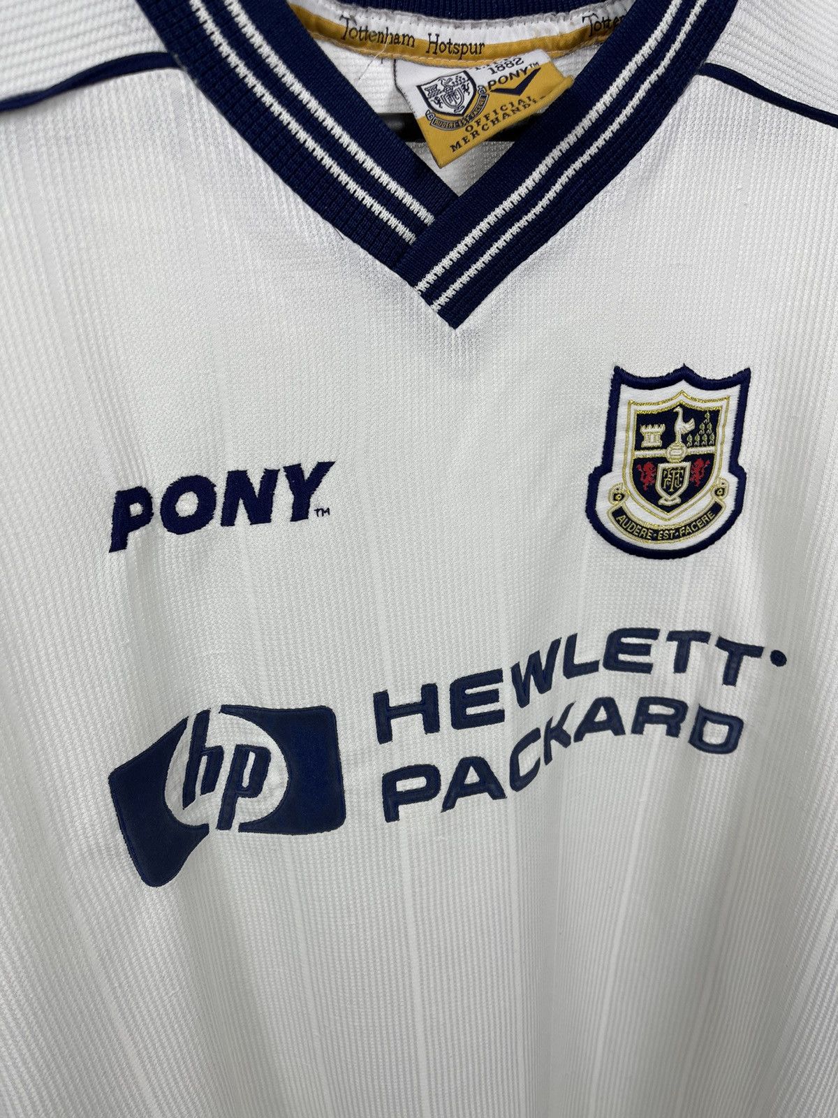PONY Pony Tottenham Hotspur 1997 1999 Home Vintage Shirt Size XXL Size US XXL / EU 58 / 5 - 3 Thumbnail