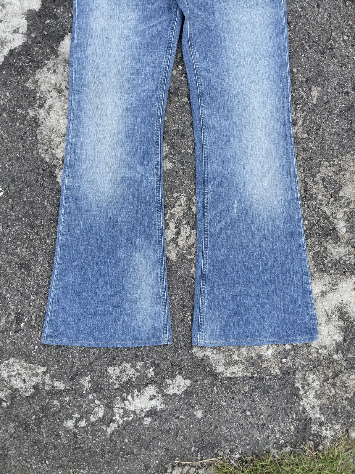 RRL Ralph Lauren Polo Ralph Lauren Distressed Flare Jeans Bootcut Size US 31 - 4 Thumbnail