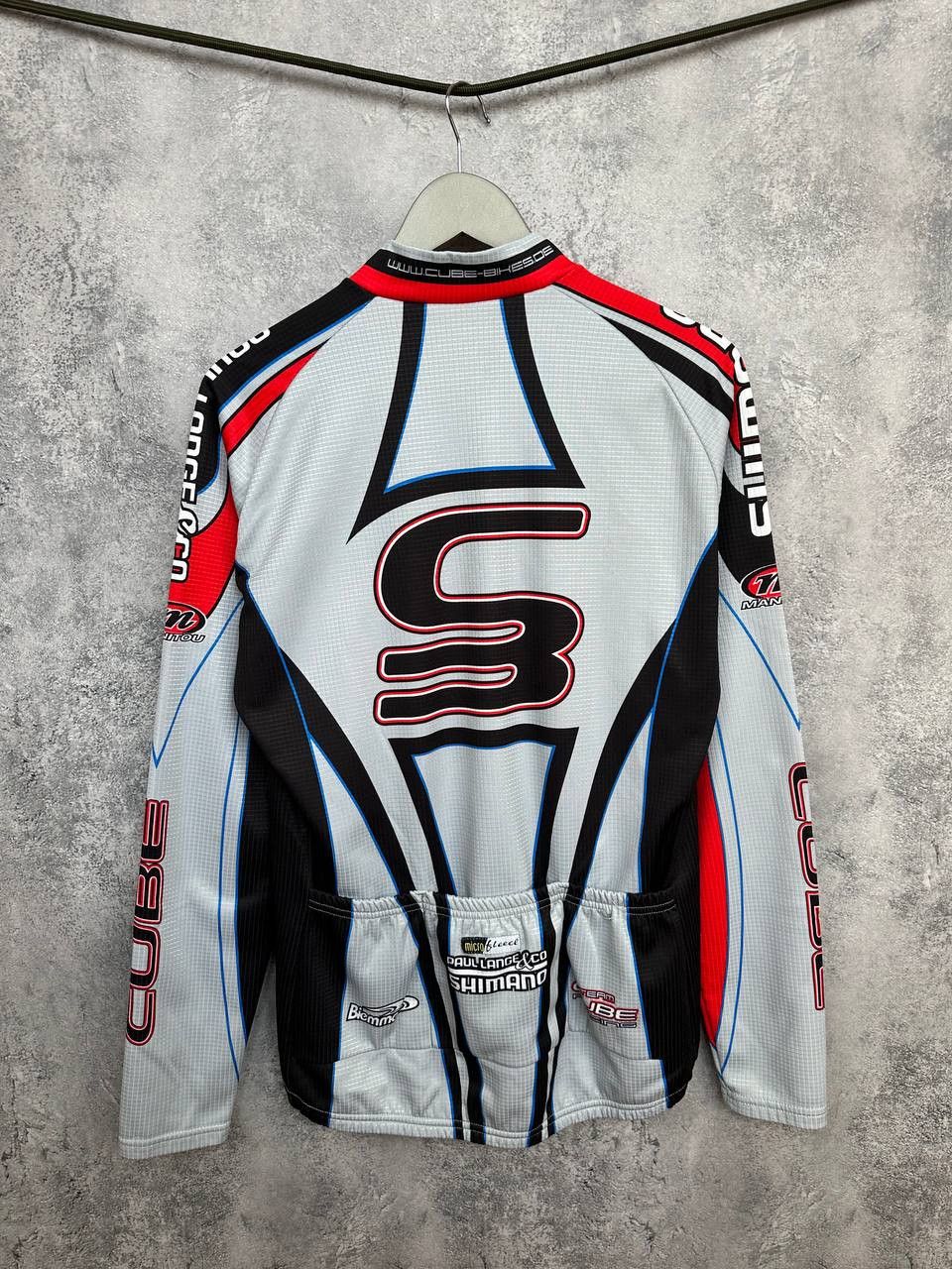 Other Team Cube Biemme Thermal Cycling Jersey Jacket Full Zip Bike Size US L / EU 52-54 / 3 - 2 Thumbnail