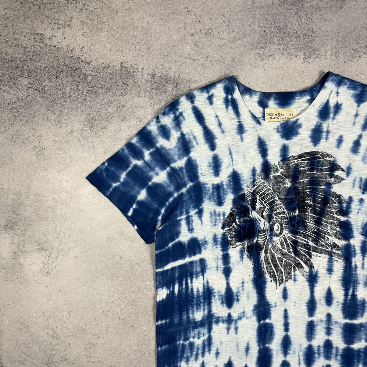 Polo Ralph Lauren Vintage Ralph Lauren Indians big logo tie dye tee 90’s Size US M / EU 48-50 / 2 - 6 Thumbnail