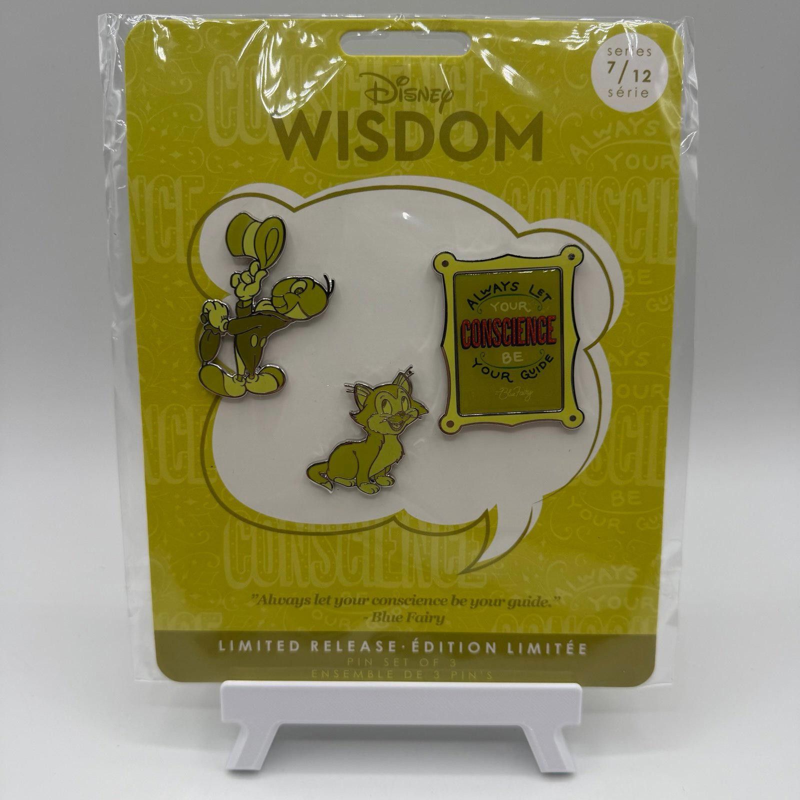 Disney Disney Pin - Wisdom Collection July - Pinocchio Size ONE SIZE - 1 Thumbnail