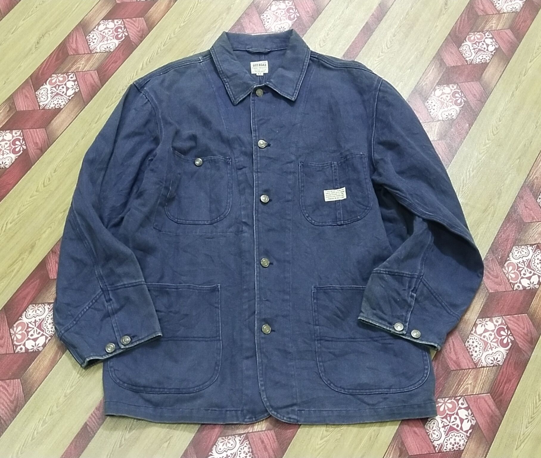 American Edition Final Drop Vintage OFF ROAD Work Jacket Size US XL / EU 56 / 4 - 1 Thumbnail