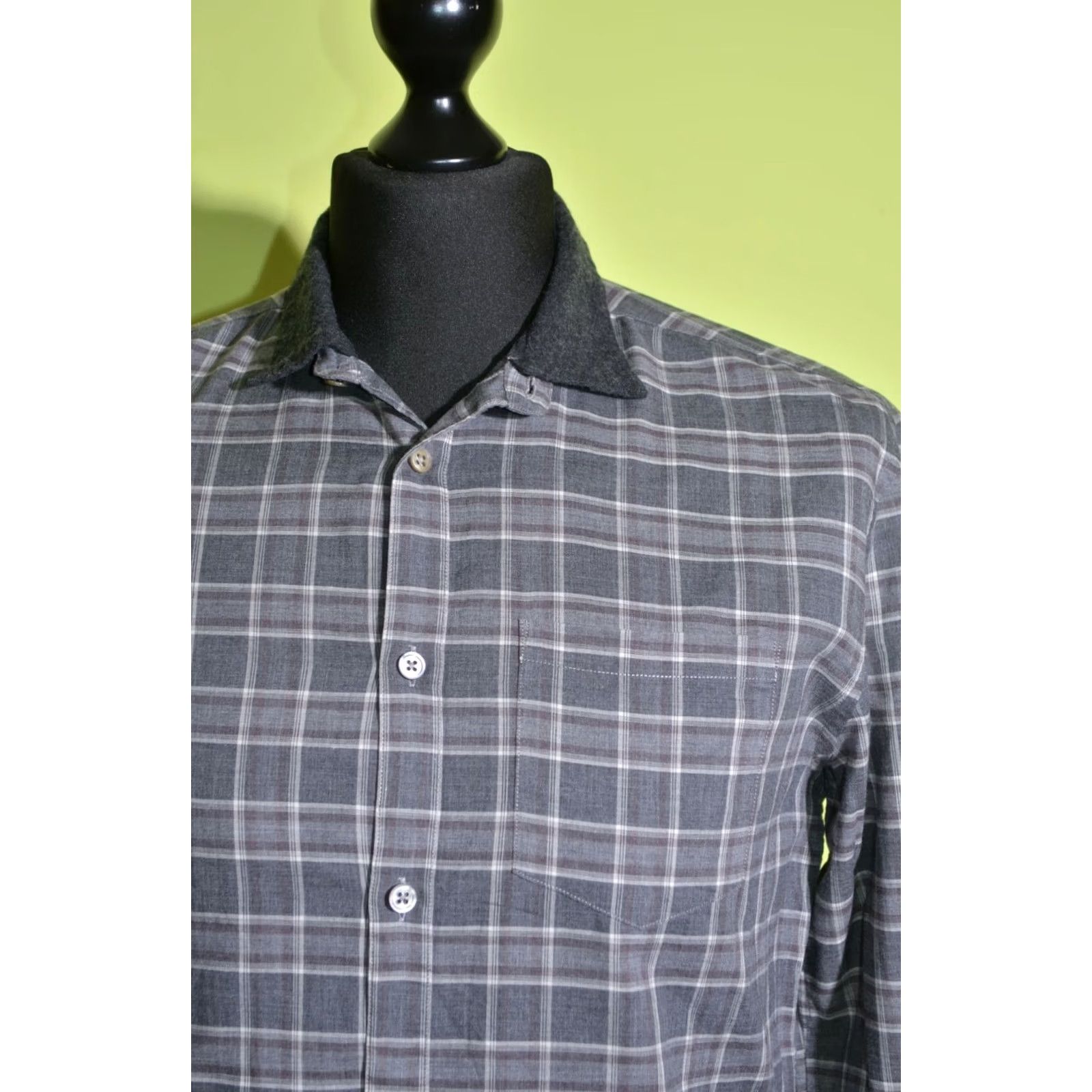 John Varvatos John Varvatos Shirt Mens S Grey Long Sleeve Size Size US S / EU 44-46 / 1 - 2 Thumbnail