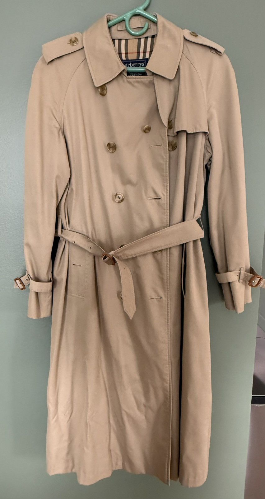 Burberry Circa 1980’s Womens Burberry Trench Coat Size XL / US 12-14 / IT 48-50 - 2 Thumbnail