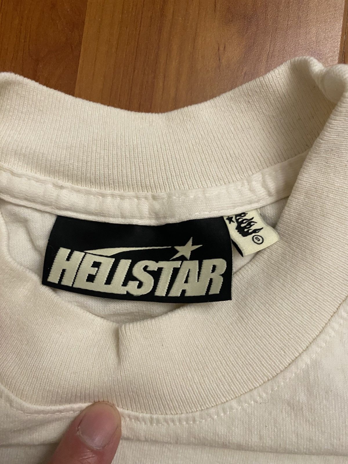 HELLSTAR Hellstar Tee Classic Logo White Small Size US S / EU 44-46 / 1 - 4 Thumbnail