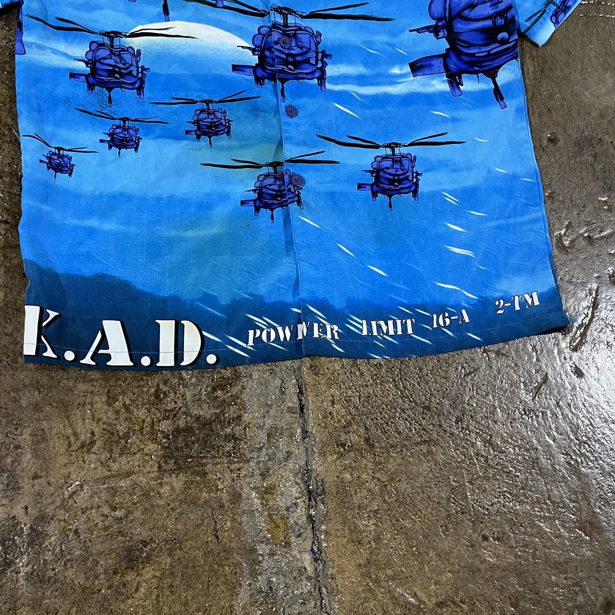 JNCO × Southpole × Vintage Crazy Vintage Y2K JNCO Style Helicopter Hip-Hop Button-Up Size US L / EU 52-54 / 3 - 5 Thumbnail