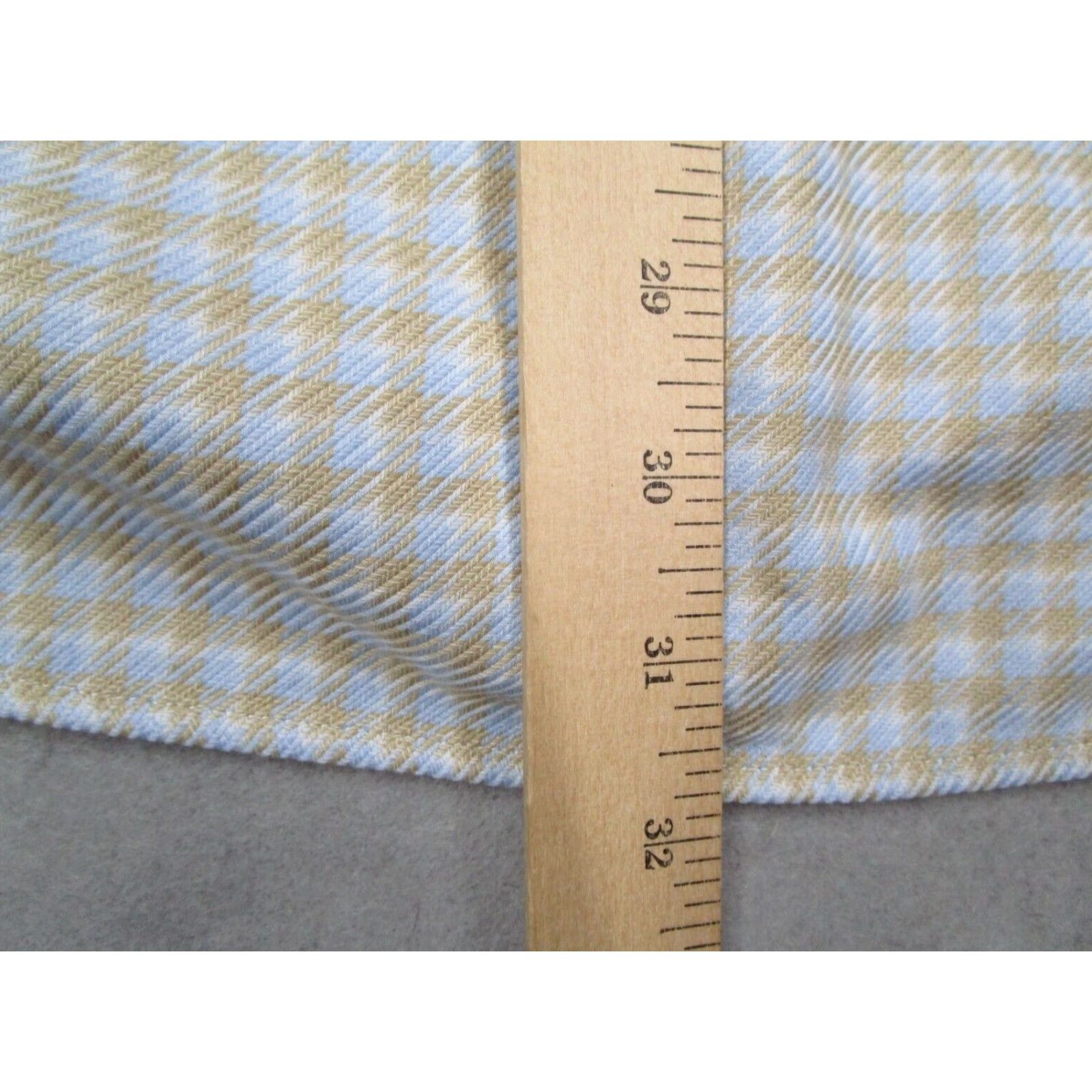 Ermenegildo Zegna VINTAGE Ermenegildo Zegna Dress Shirt Mens 2XL Beige Twill Button Up Business Casual Formal Cotton Size 48R - 7 Thumbnail