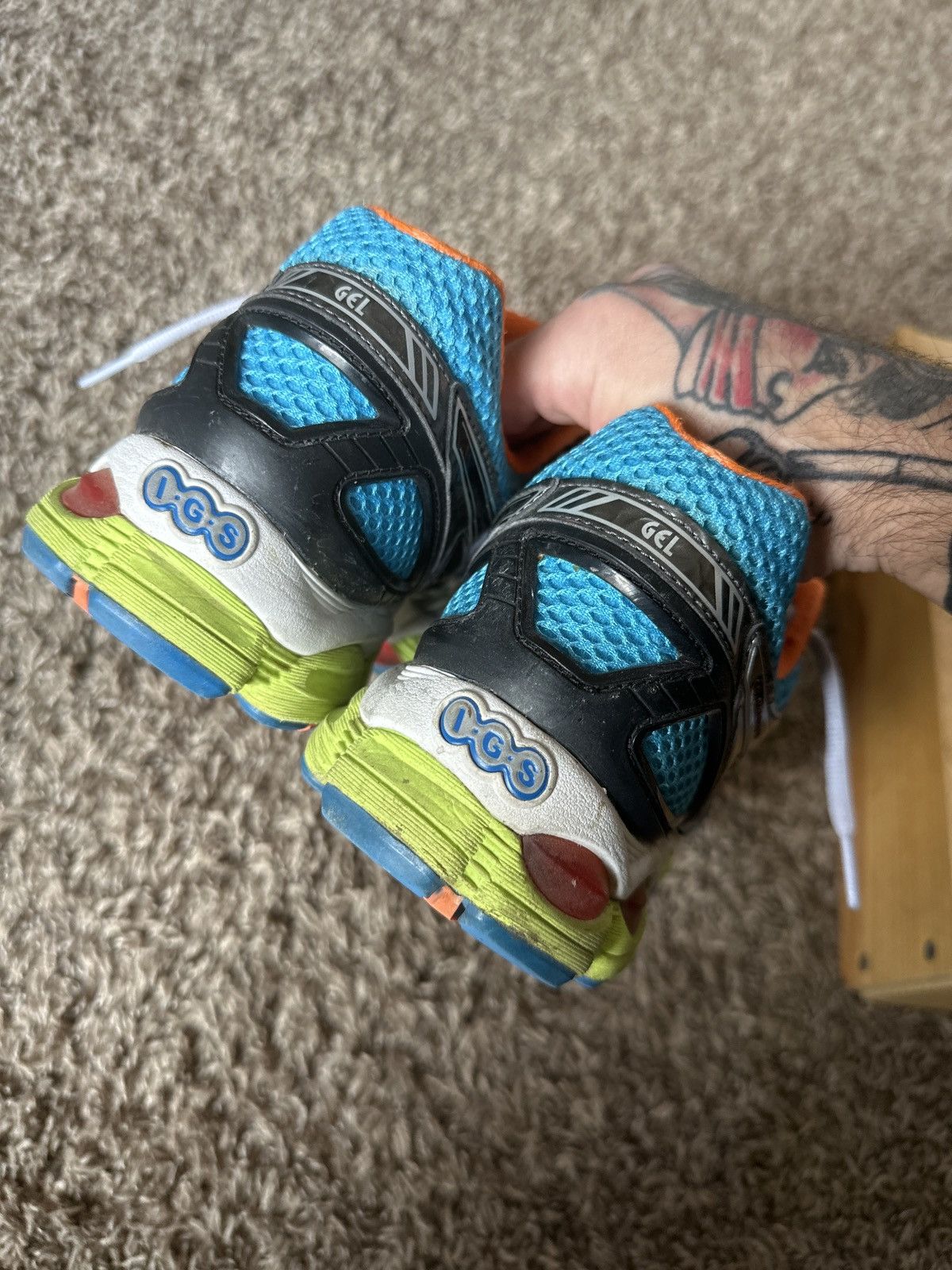 Asics Vintage ASICS GEL-NIMBUS 14 Size US 9.5 / EU 42-43 - 6 Thumbnail