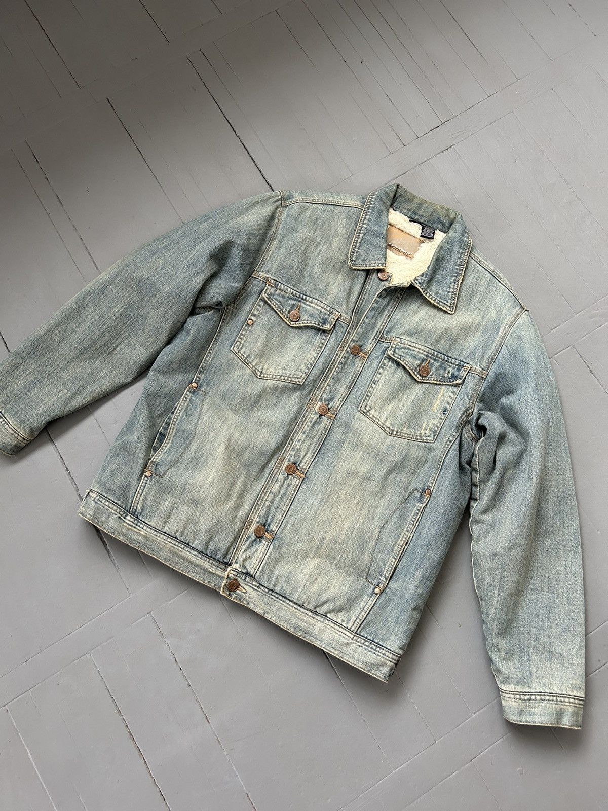 Other Oakley denim jacket with fur Size US L / EU 52-54 / 3 - 2 Thumbnail
