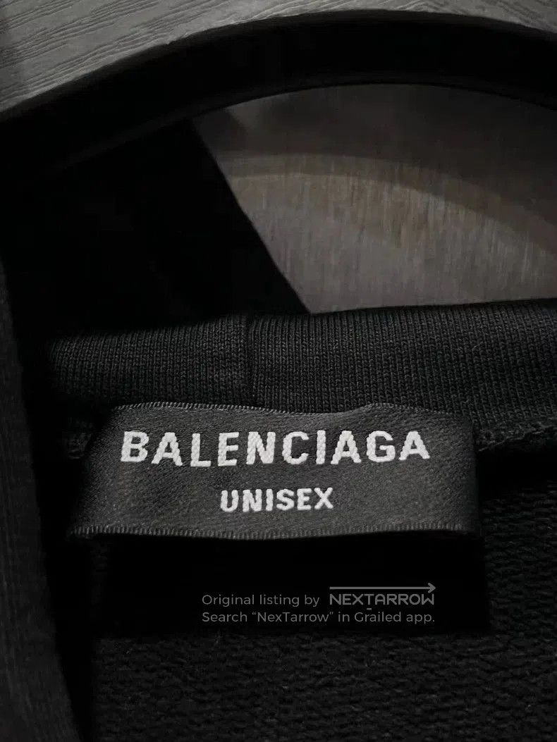 Balenciaga Balenciaga Embroidered Logo Hoodie Sweatshirt. Size US S / EU 44-46 / 1 - 4 Thumbnail