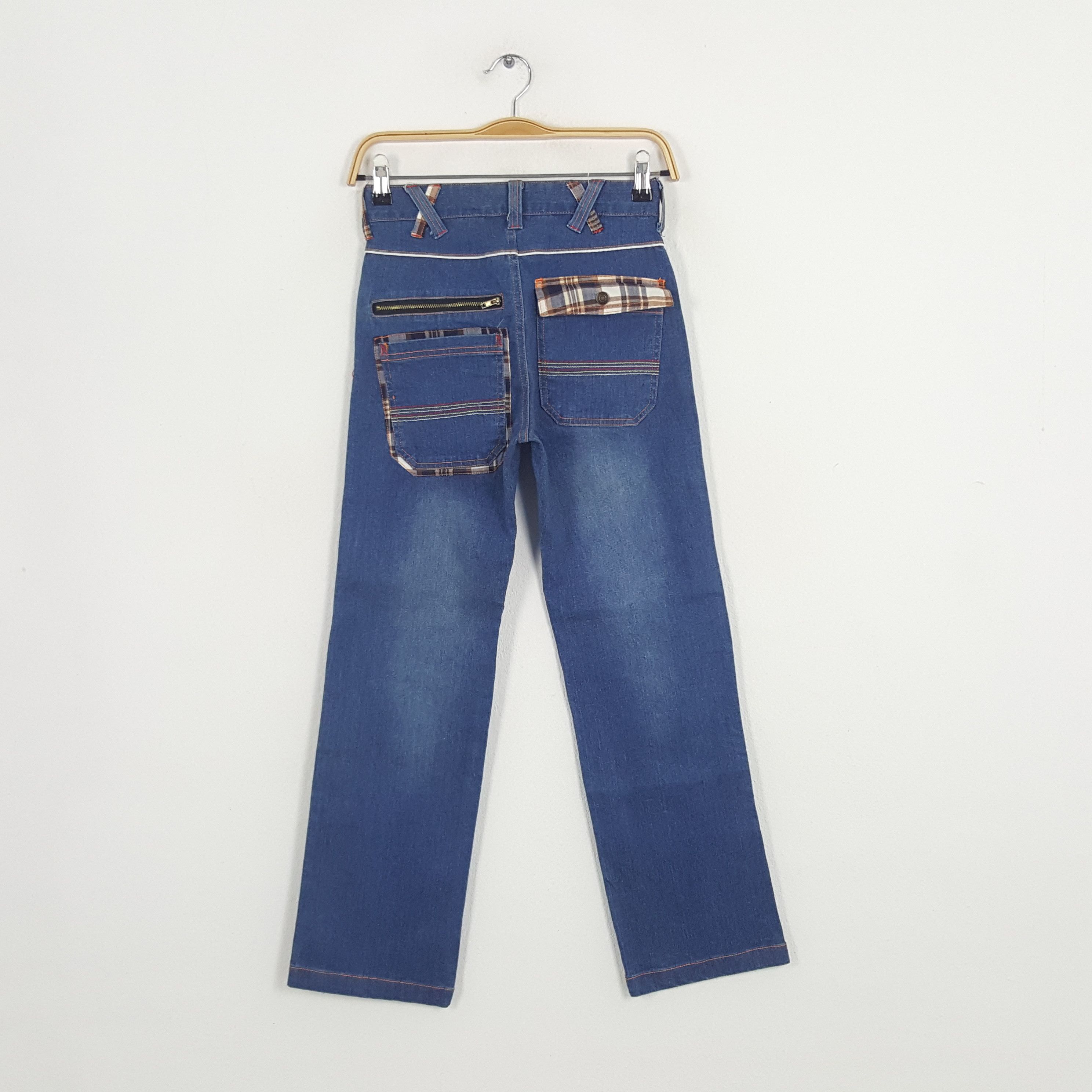 If Six Was Nine × Vintage Vintage Skulls XYZ Japanese Brand Denim Jeans Size US 26 / EU 42 - 4 Thumbnail
