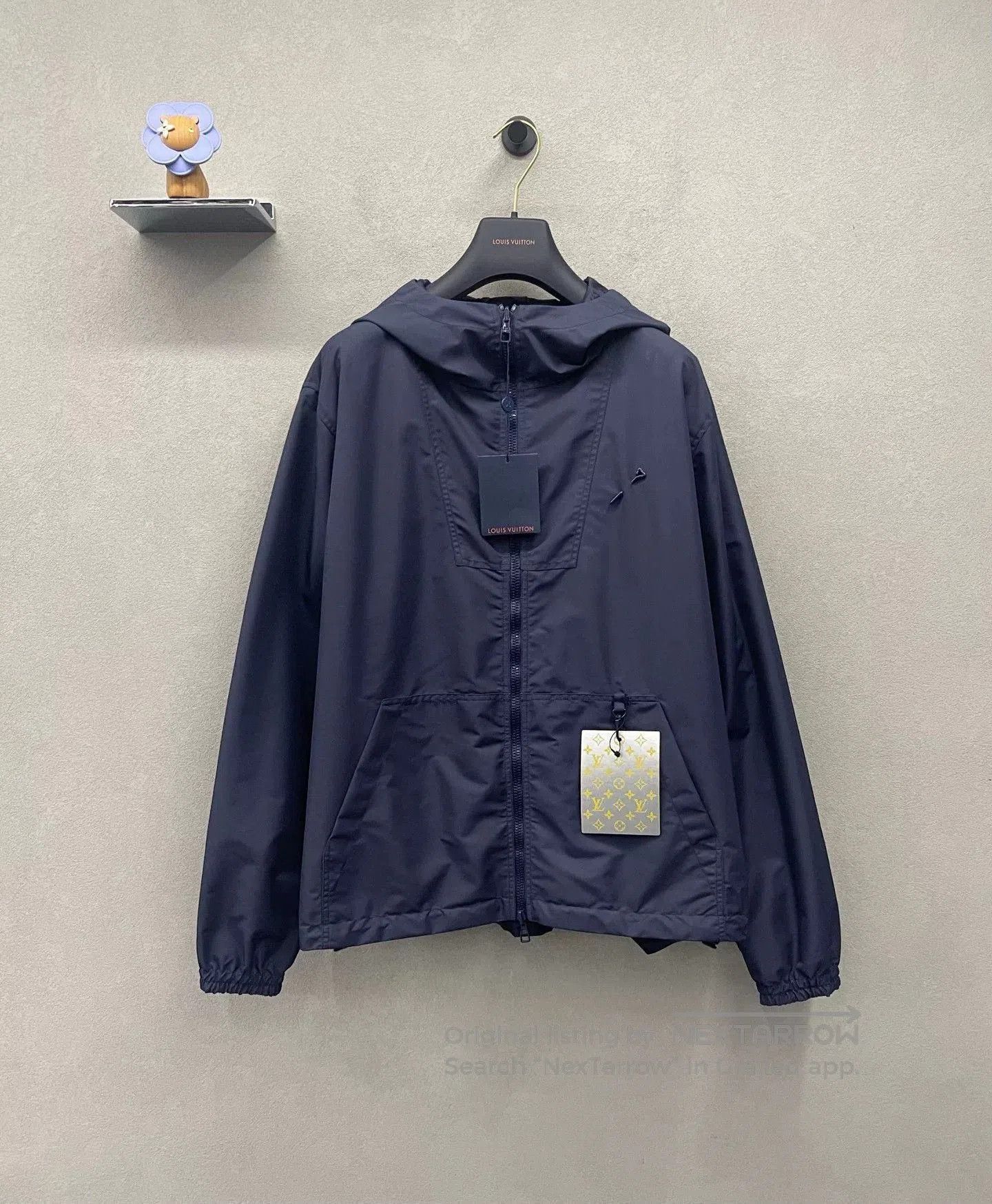 Louis Vuitton LV Navy Logo Print Reversible Windproof Jacket. Size US XXL / EU 58 / 5 - 2 Thumbnail