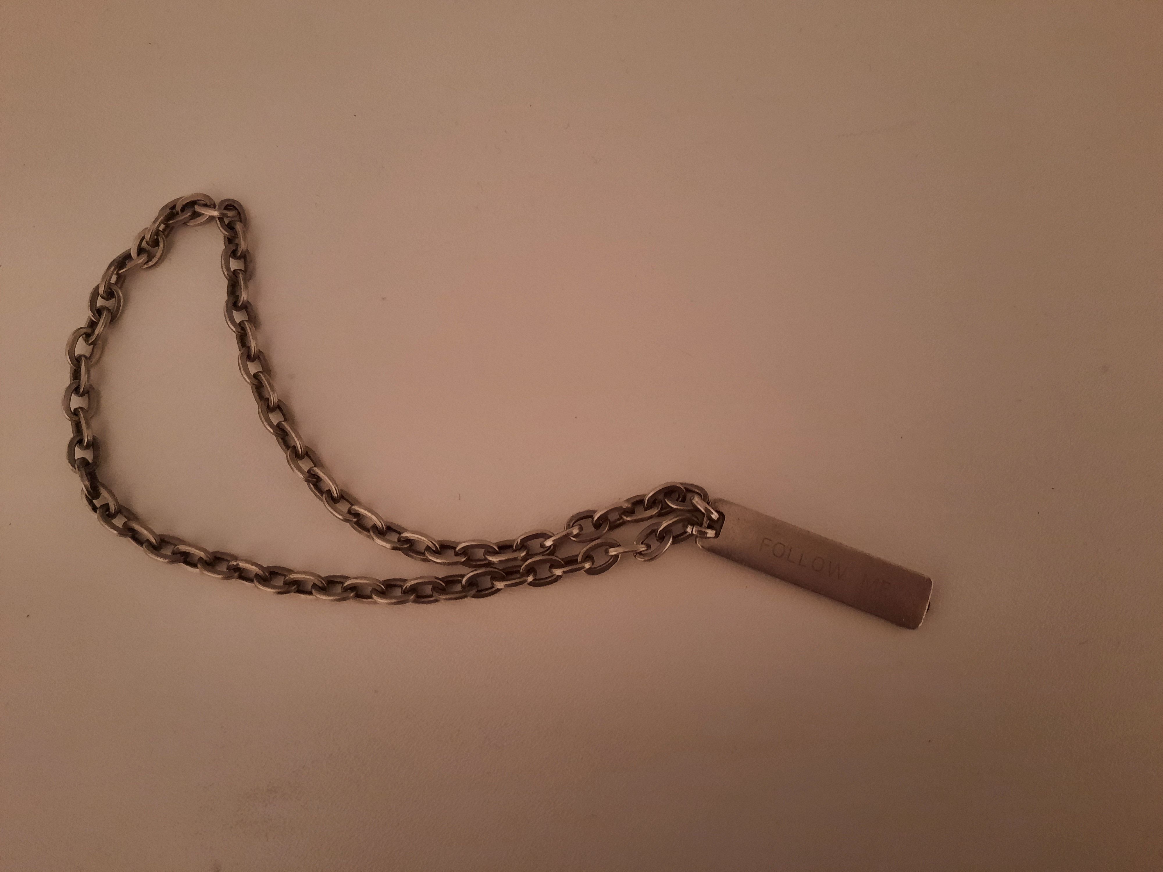 Dior × Hedi Slimane SS03 Dior Homme Hedi Slimane Sterling Silver Chain Size ONE SIZE - 2 Thumbnail