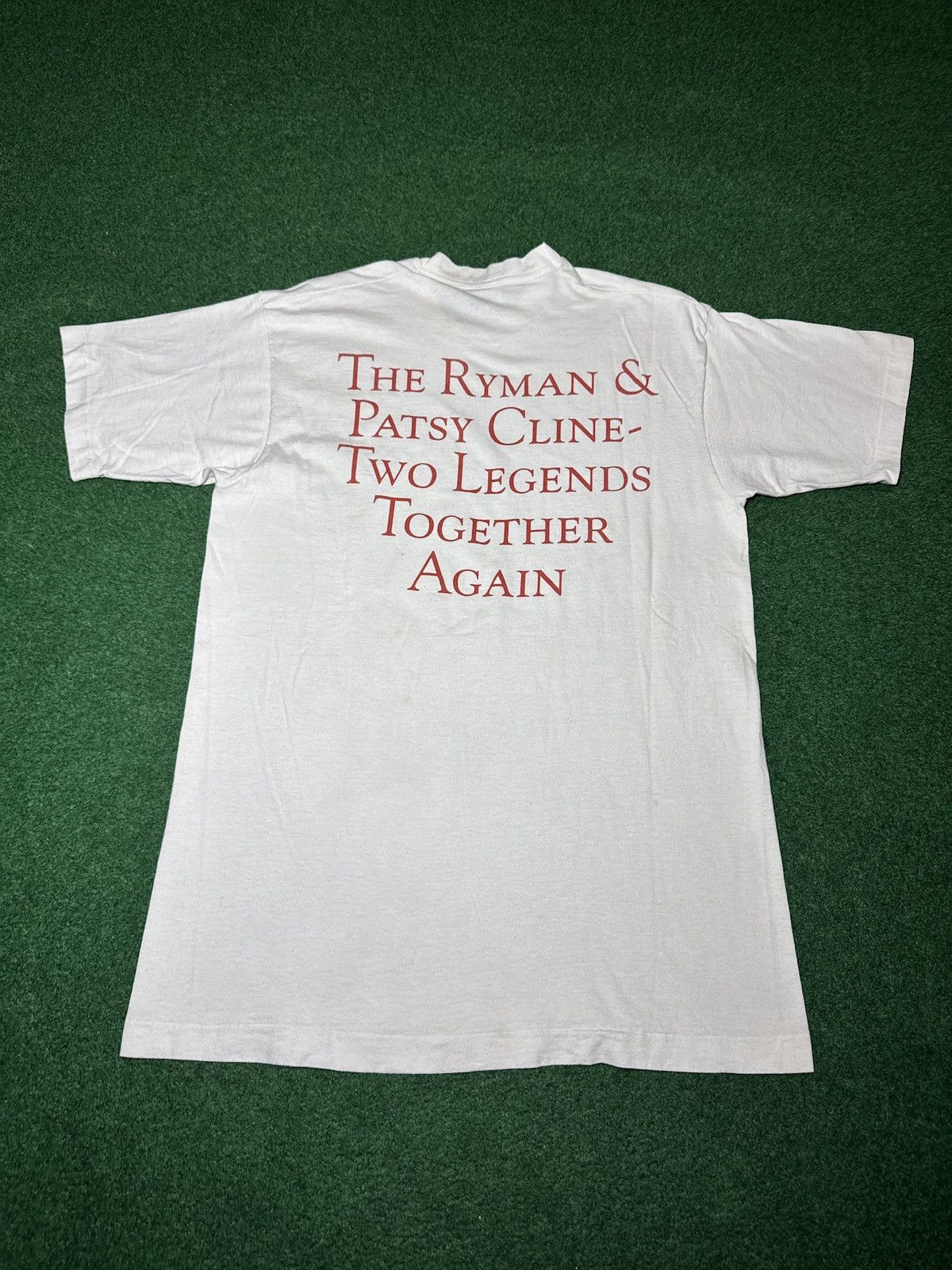 Band Tees Patsy Cline Ryman Nashville 90s M/L 20x30 Concert T Shirt Size US L / EU 52-54 / 3 - 5 Thumbnail