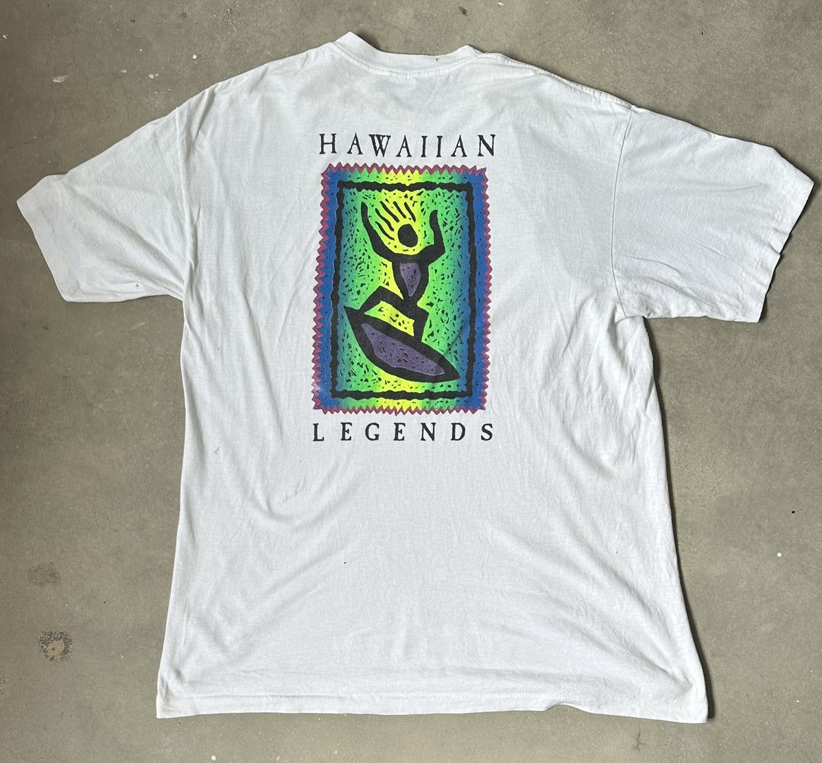Vintage VINTAGE HAWAII LEGENDS SURF TEE Size US L / EU 52-54 / 3 - 1 Thumbnail