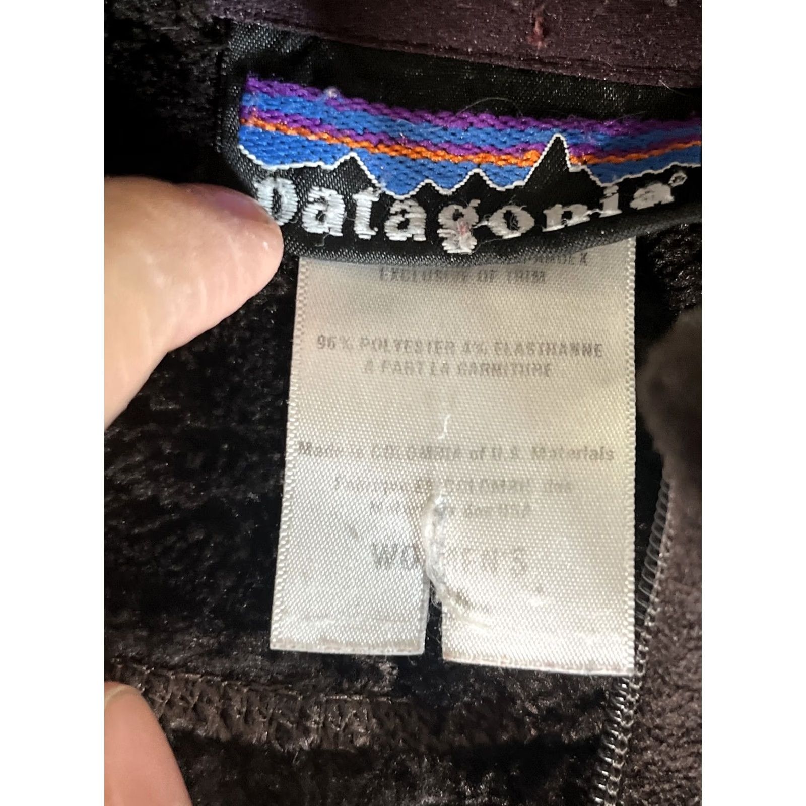 Patagonia VINTAGE Patagonia R3 Regulator Jacket Womens M Brown Fleece Full Zip Pockets Outdoor Logo Zipper Size M / US 6-8 / IT 42-44 - 4 Thumbnail