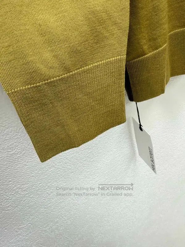 Neil Barrett NeIL BarreTT Yellow Wool Long Sleeve Pullover . Size US XS / EU 42 / 0 - 5 Thumbnail